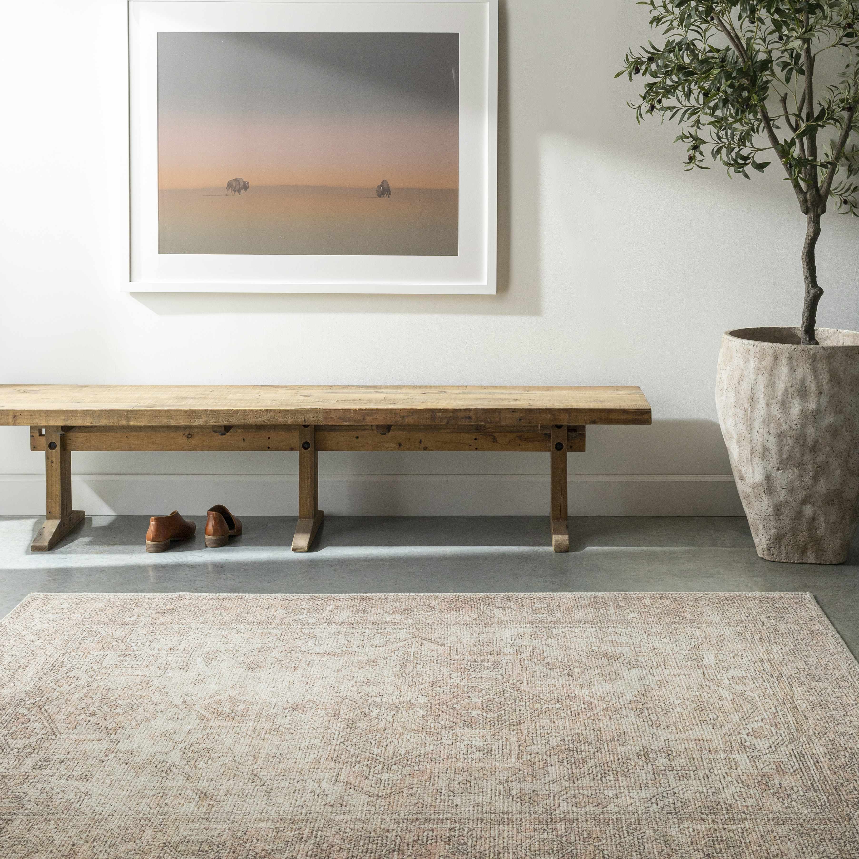 Ginny 9'2in x 12' Traditional Area Rug - Hauteloom