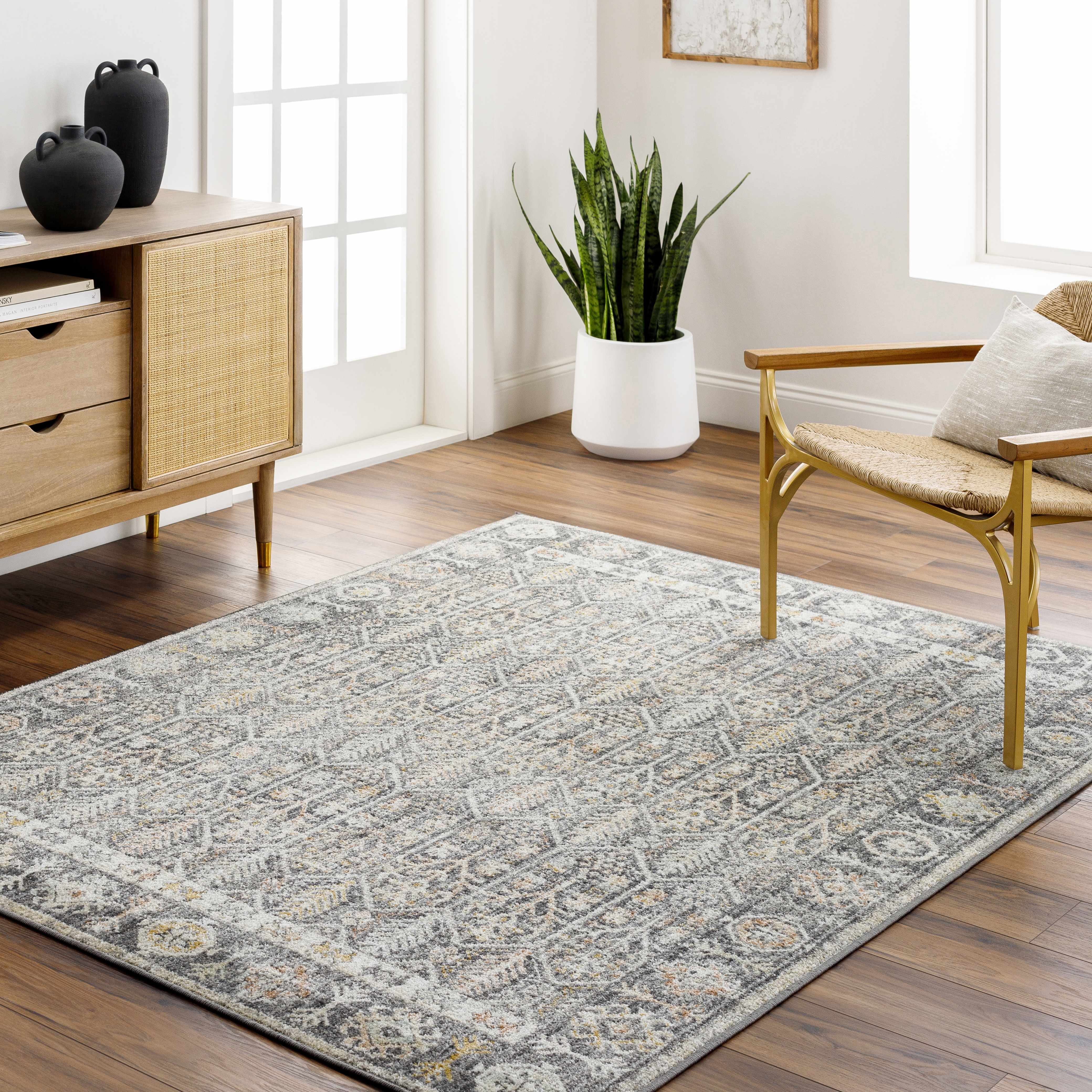 Ugra 5'3in x 7' Area Rug - Hauteloom