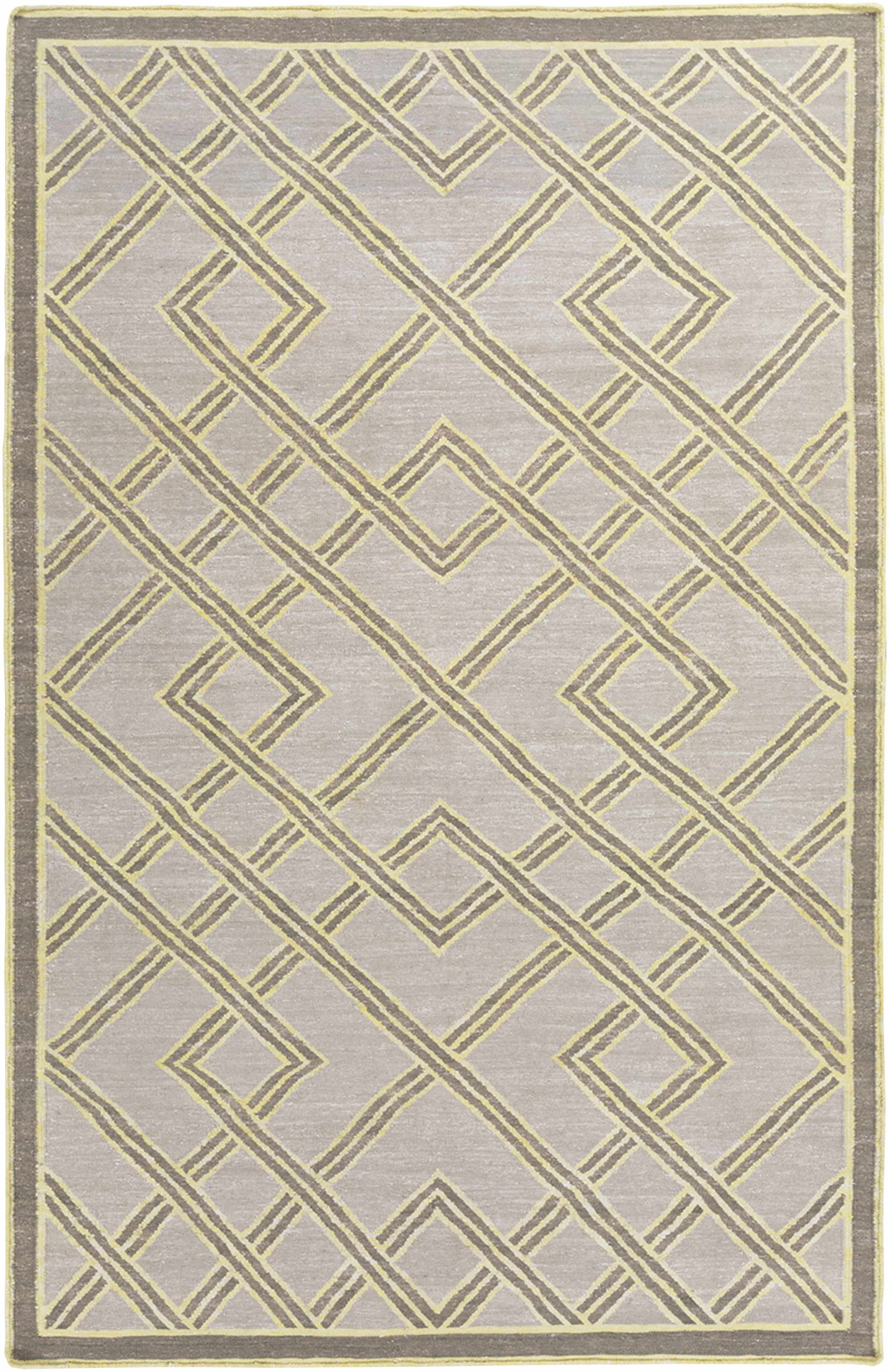 Shadeland 5' x 7'6in Modern Trellis Area Rug - Hauteloom