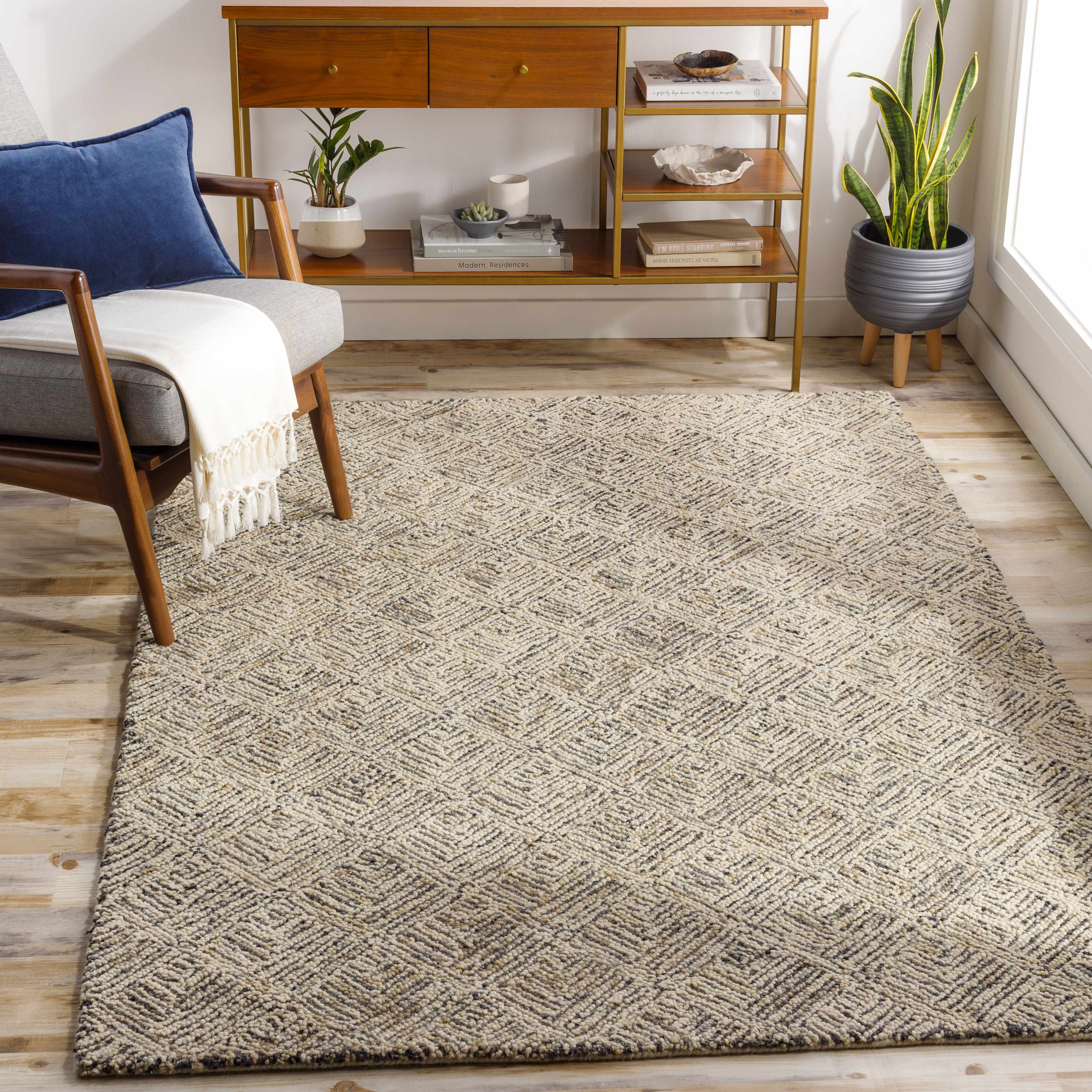Barahan 8' x 10' Handmade Wool Moroccan Wool Area Rug - Hauteloom