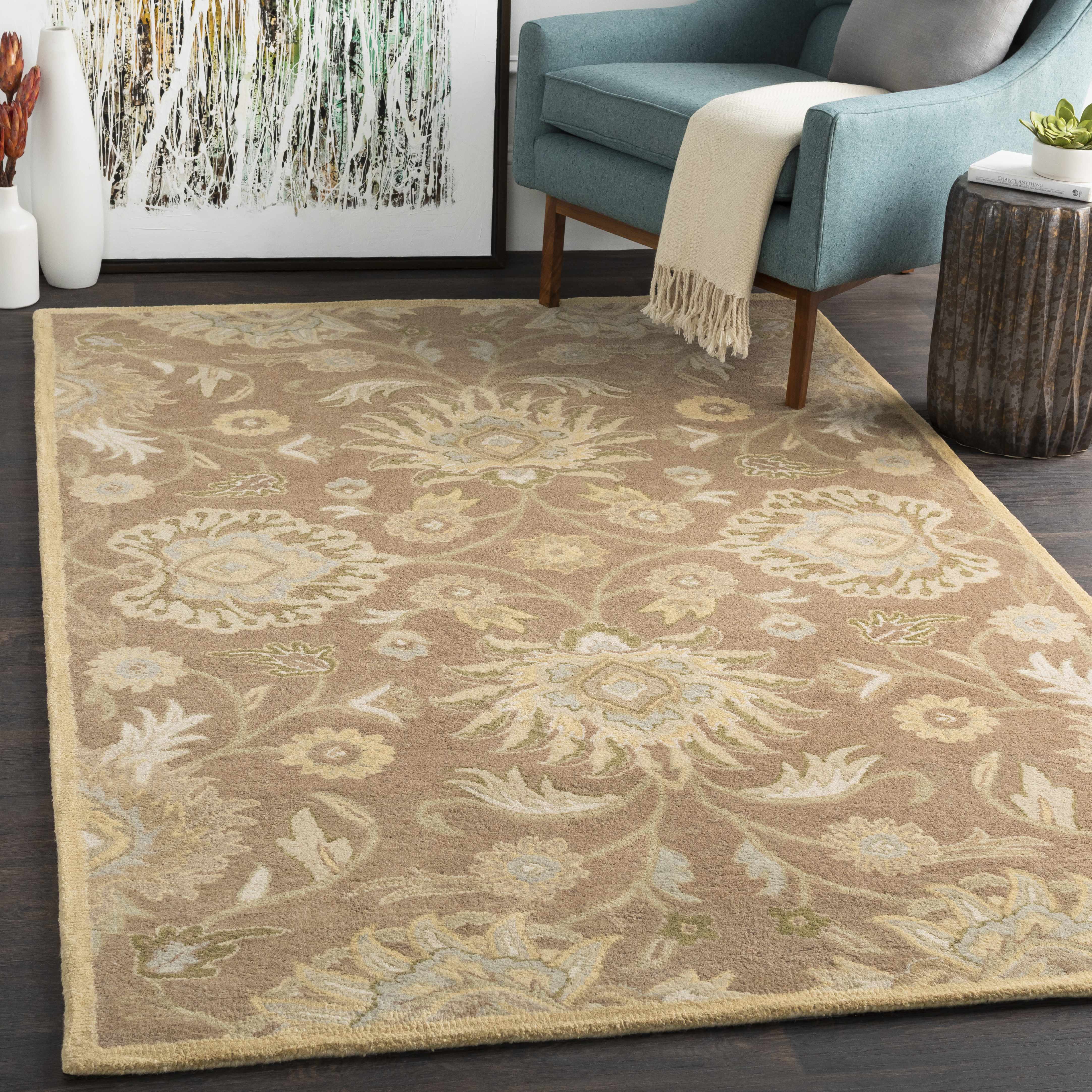 Marquez 10' x 14' Traditional Wool Area Rug - Hauteloom