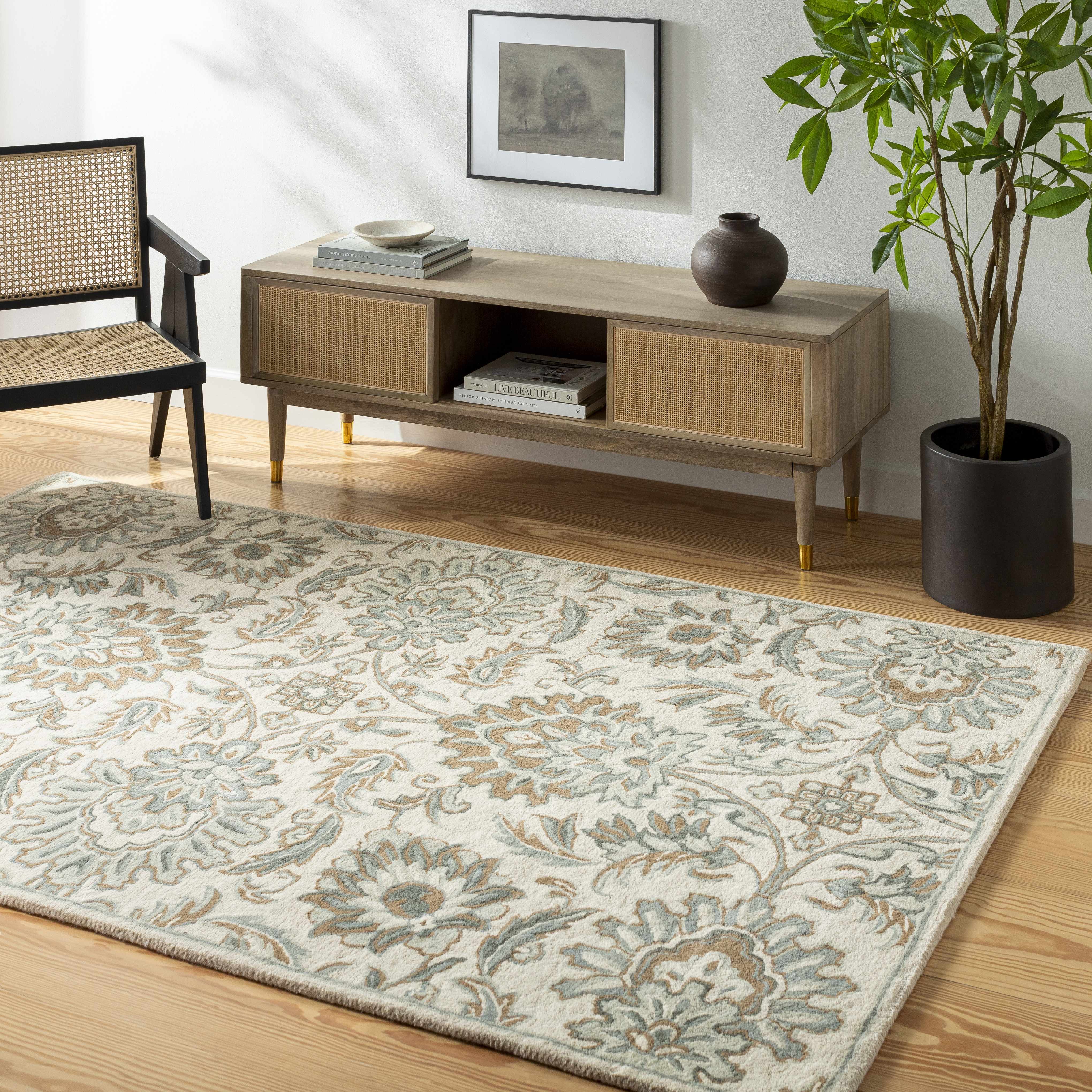 Adiel 8' x 11' Wool Area Rug - Hauteloom