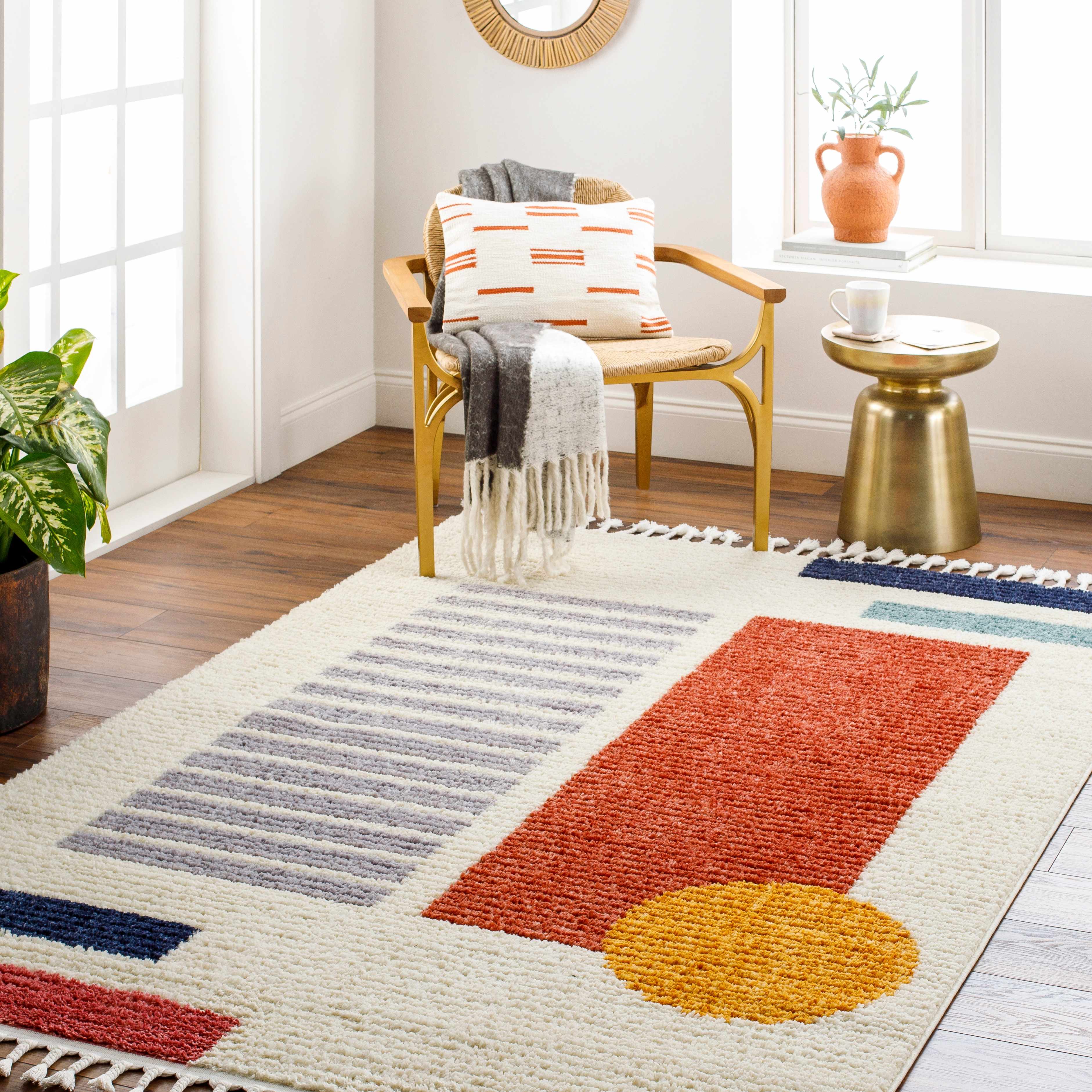 Keon 5'3in x 7' Area Rug - Hauteloom
