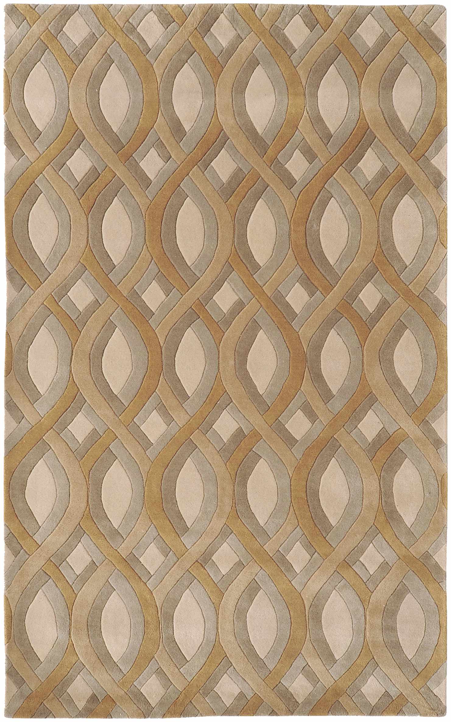 Sayner 8' x 11' Transitional Wool Area Rug - Hauteloom