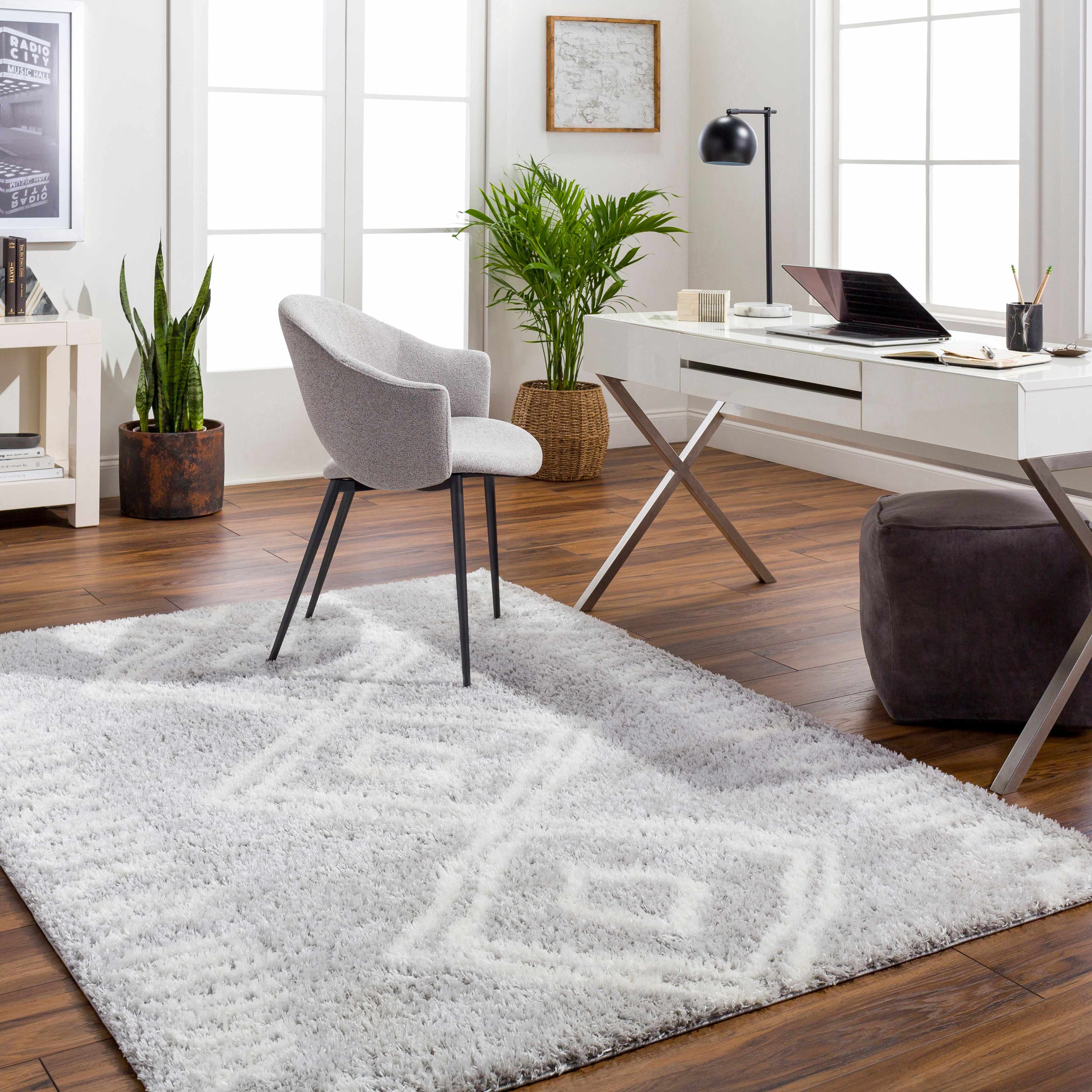 Asael 6'7in x 9' Area Rug - Hauteloom
