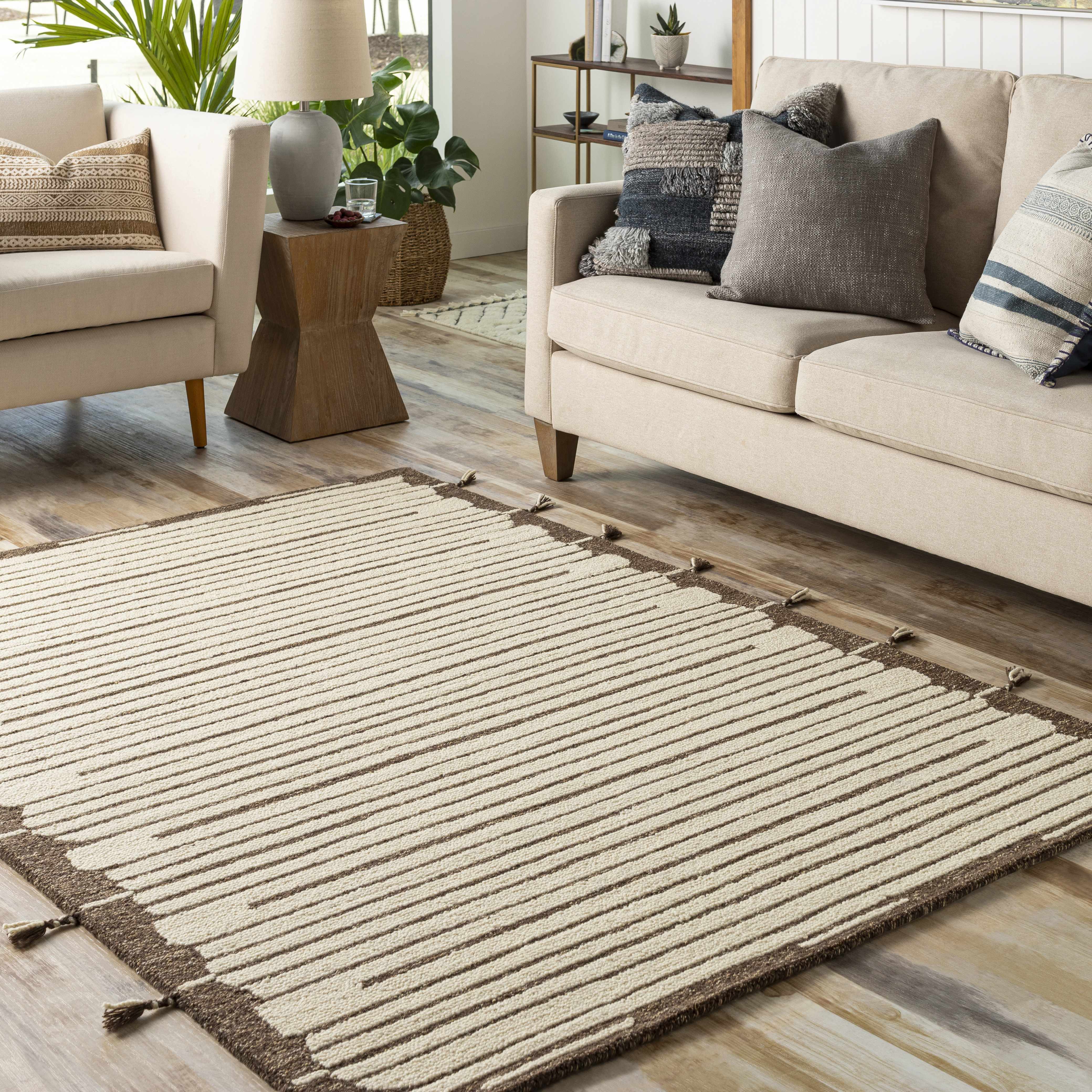 Rotorua 3' x 5' Handmade wool Moroccan Wool Area Rug - Hauteloom