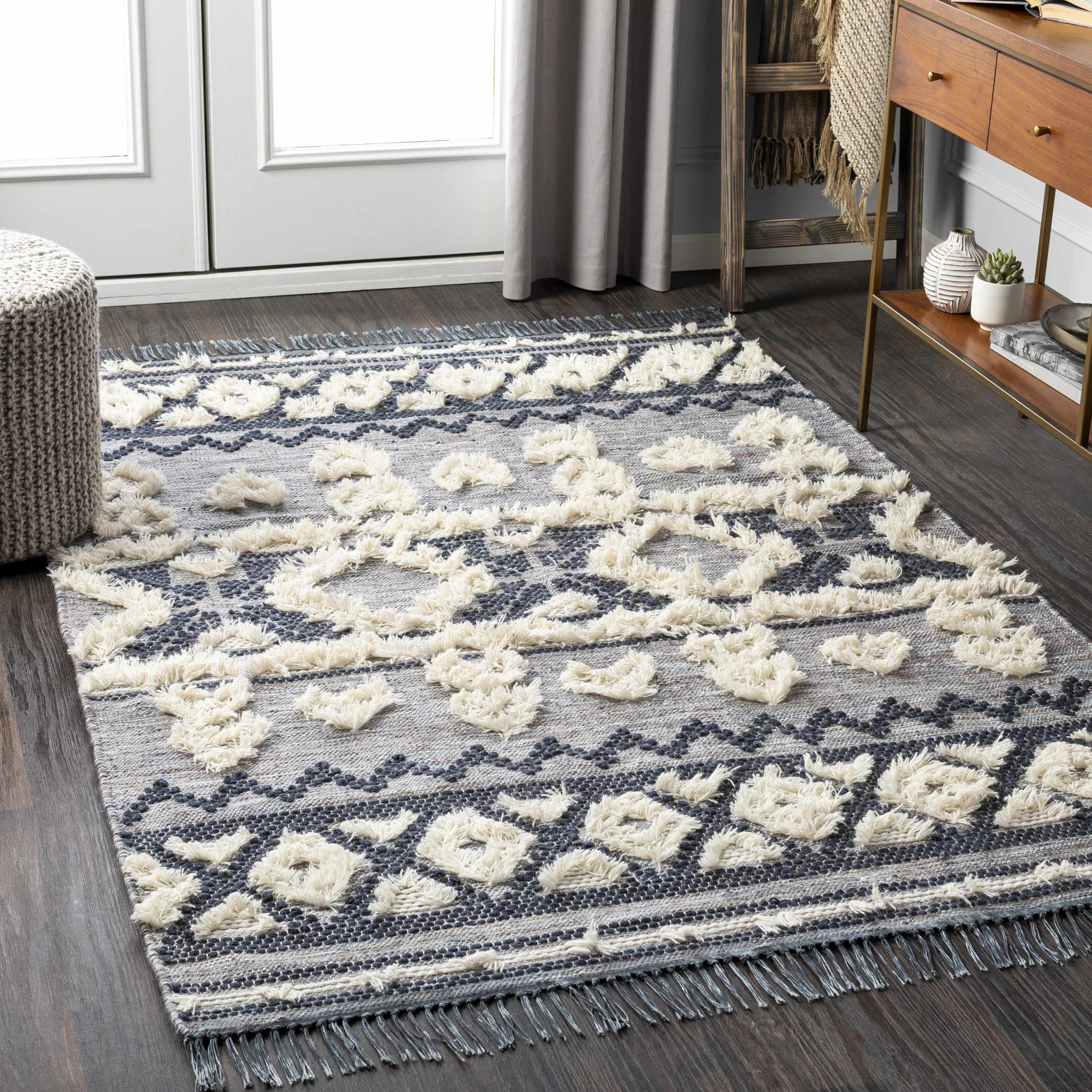 Gakona 8' x 10' Bohemian/ Wool Area Rug - Hauteloom