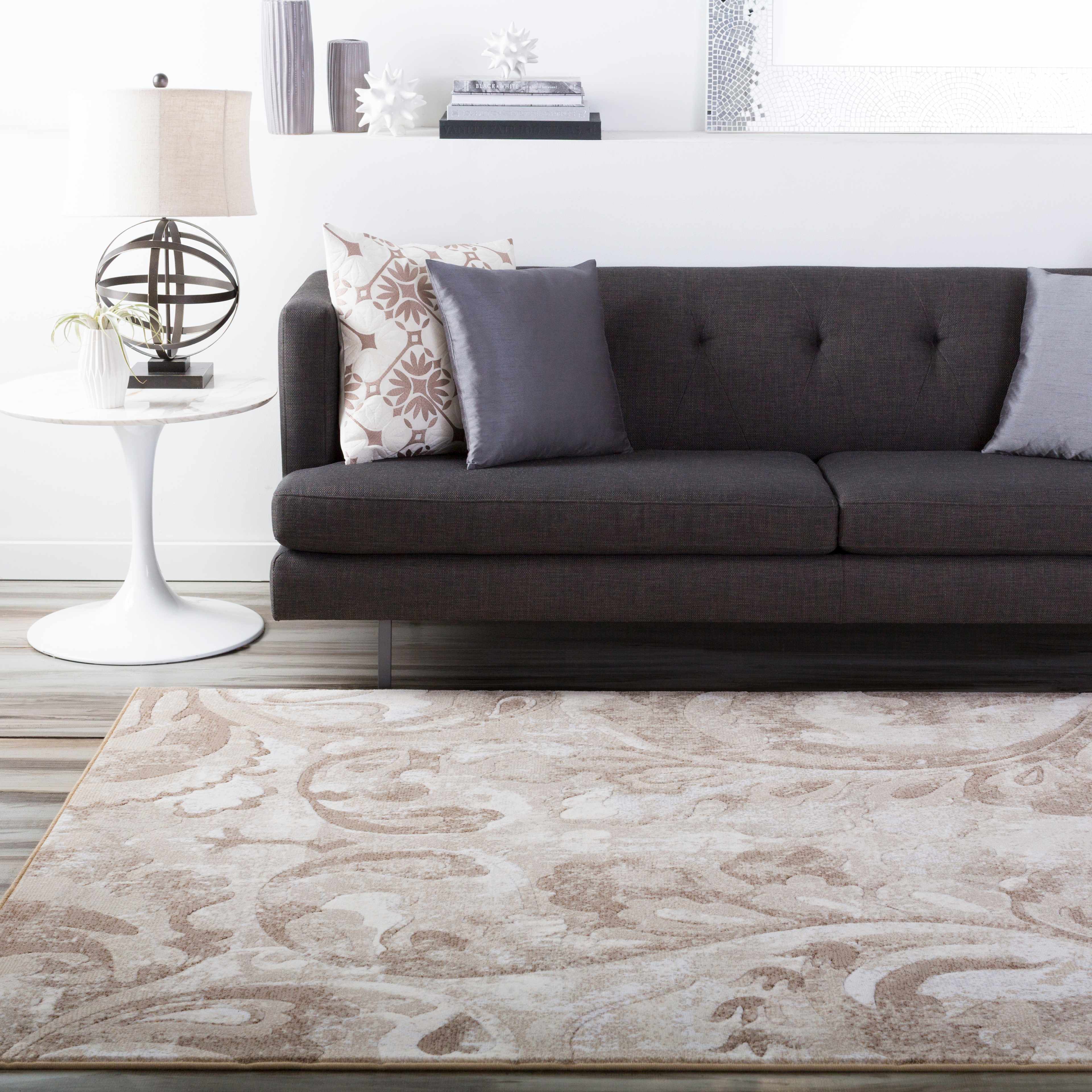 Birchwood 2' x 2'11in Transitional Area Rug - Hauteloom