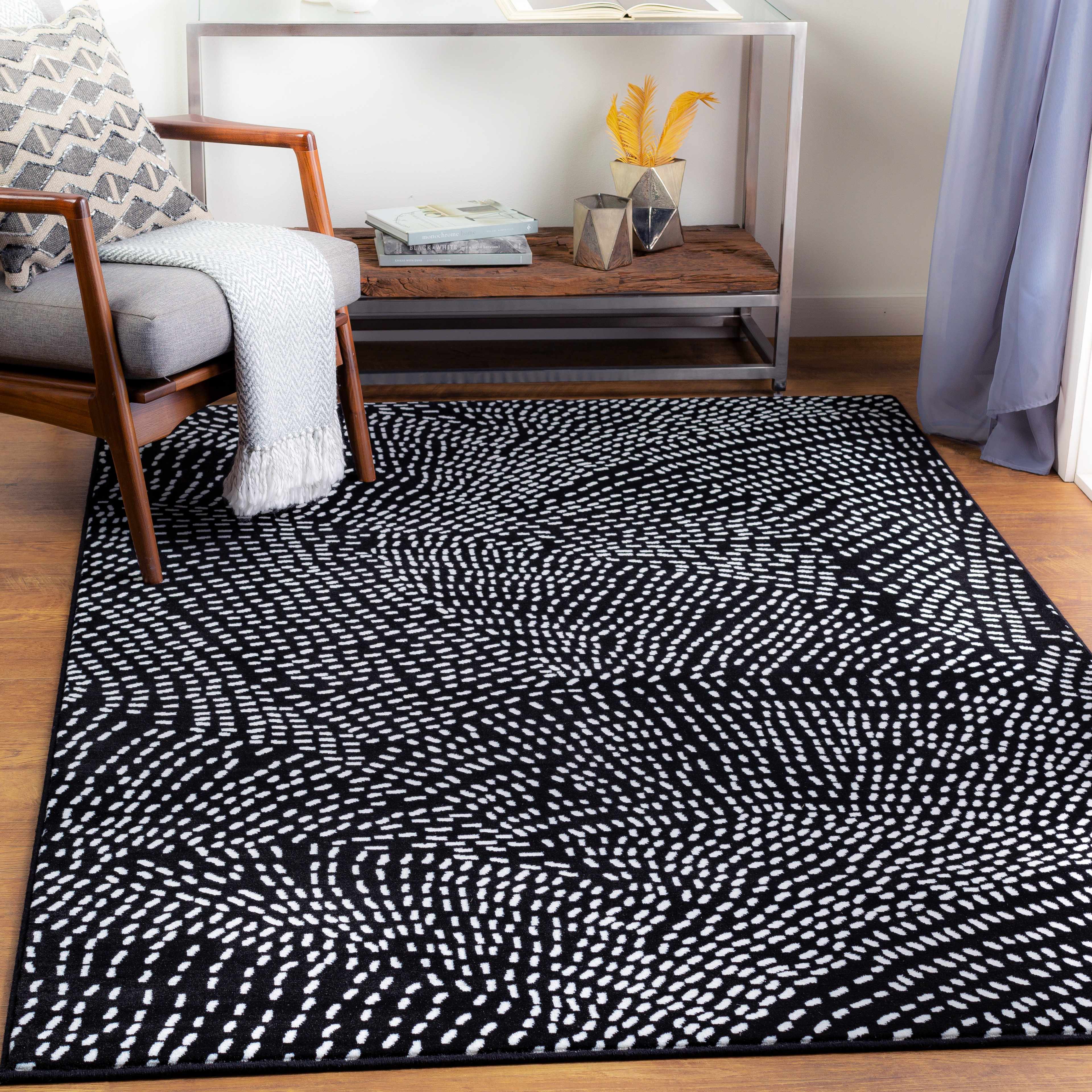 Streetly 7'10in x 10' Modern Area Rug - Hauteloom