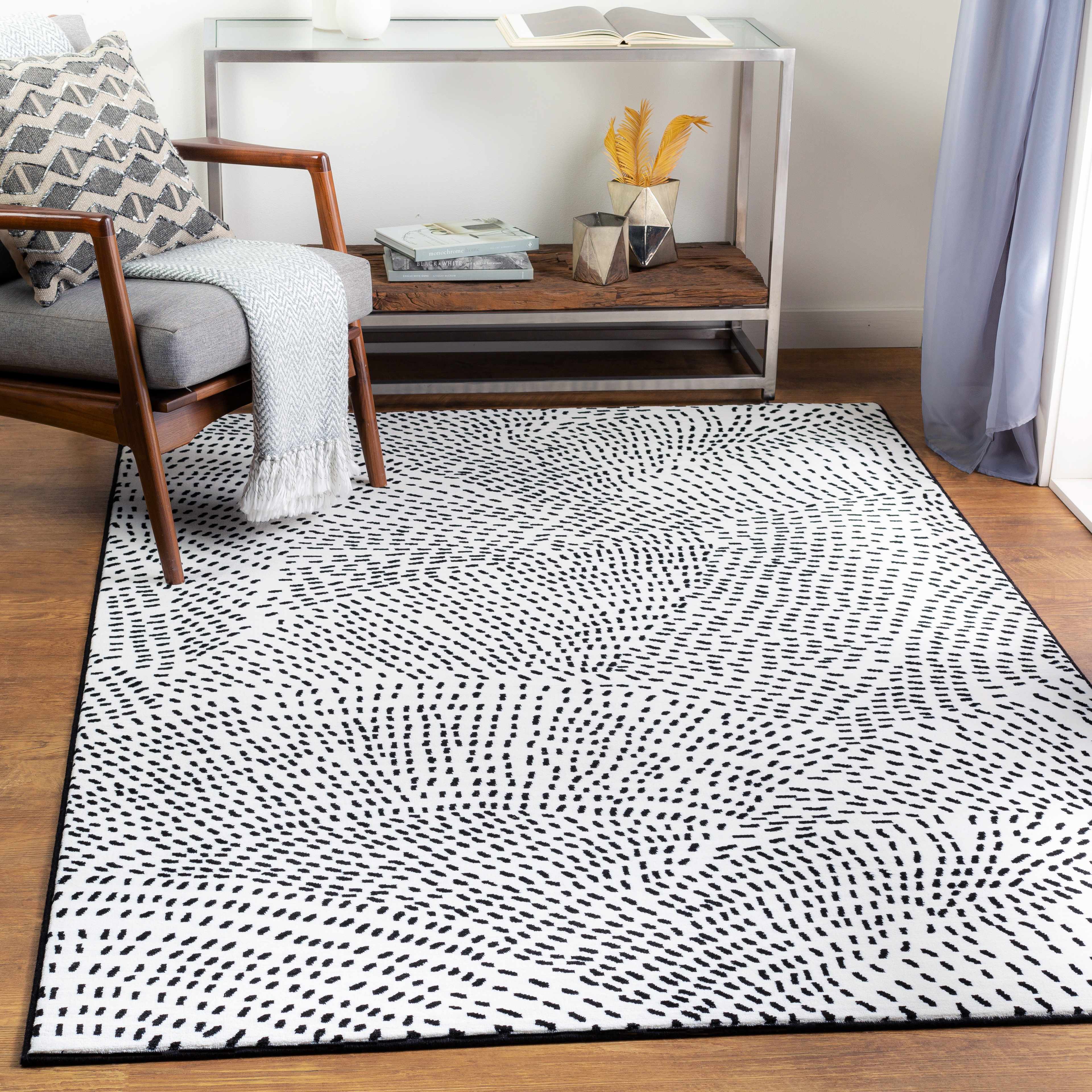 Wigmore 7'10in x 10' Modern Area Rug - Hauteloom