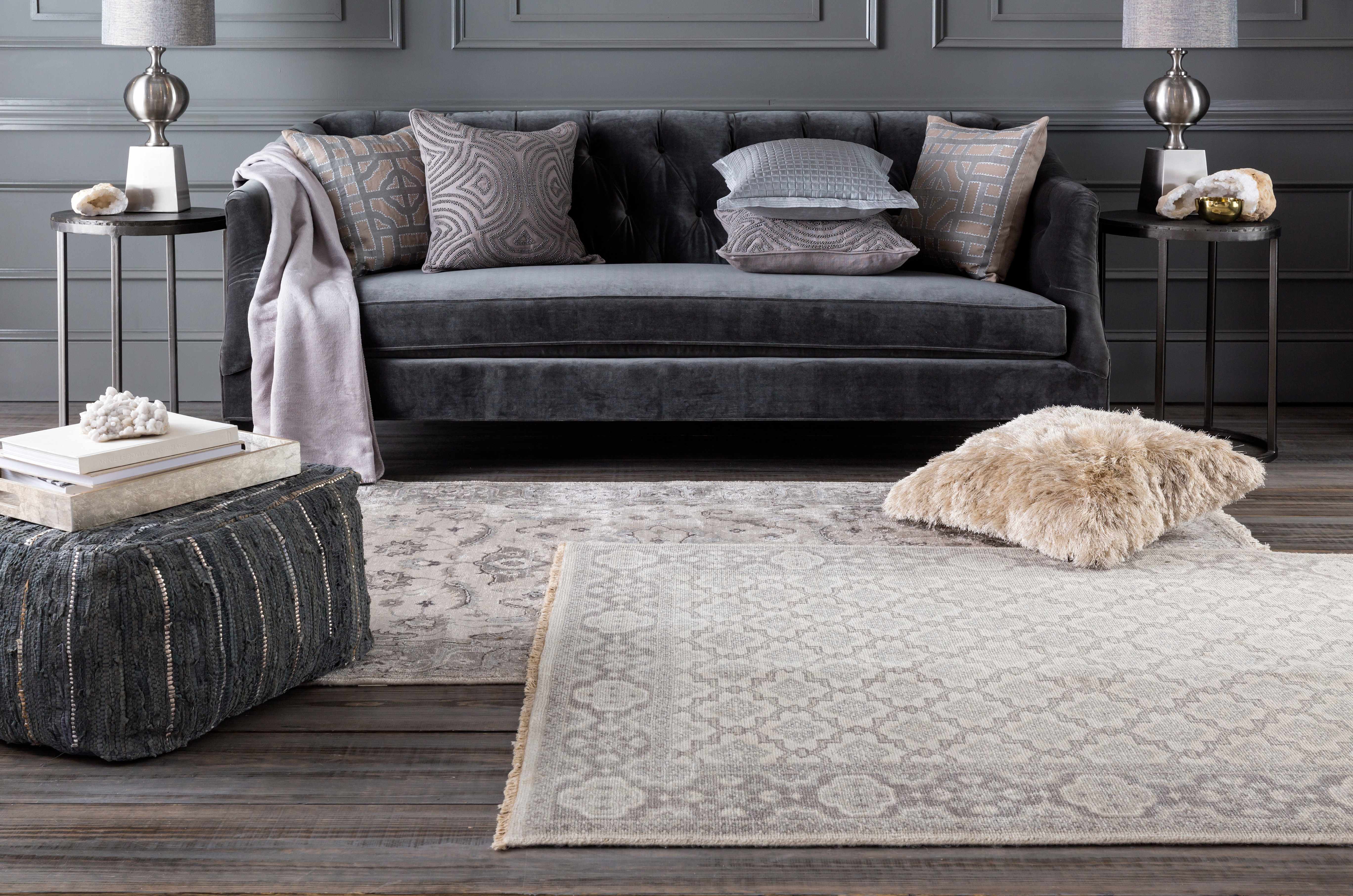 Hiltonia 3'6in x 5'6in Updated Traditional Handmade Traditional Persian NZ Wool Area Rug - Hauteloom