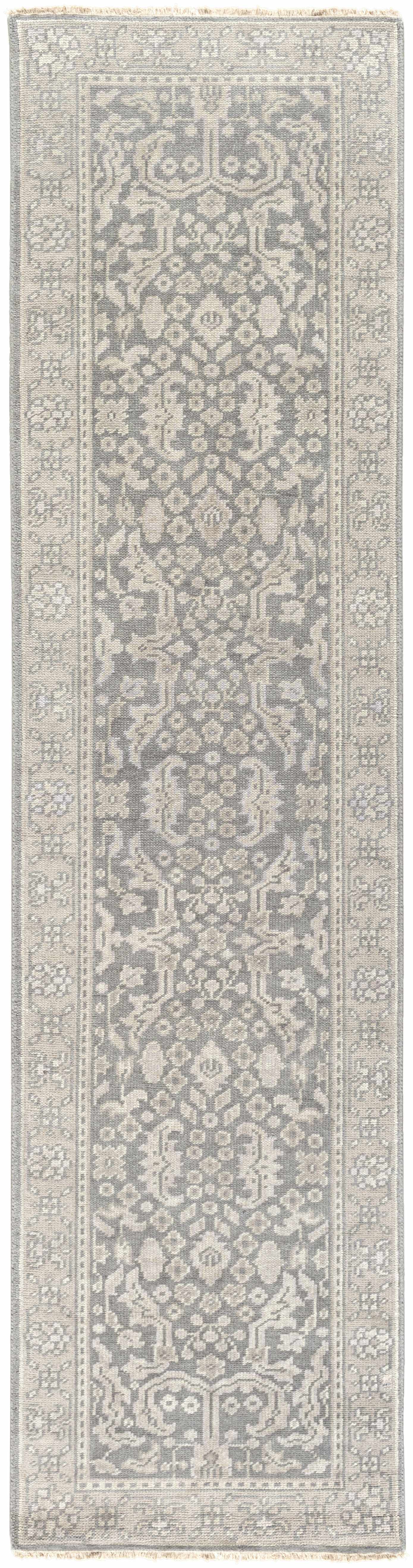 Bradfordsville 2'6in x 10' Traditional Wool Runner - Hauteloom