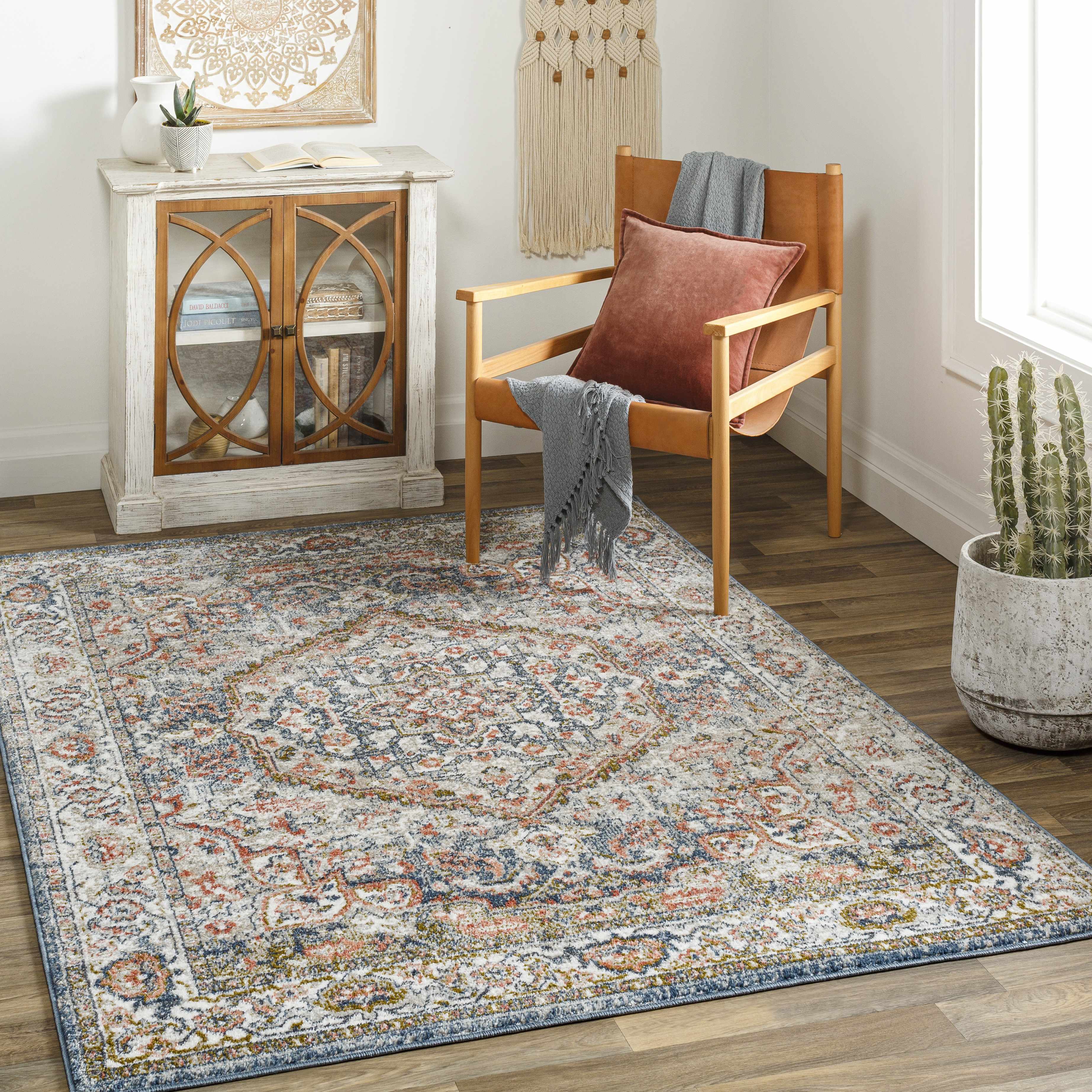 Sturt 5'3in x 7' Traditional Updated Traditional Farmhouse Area Rug - Hauteloom