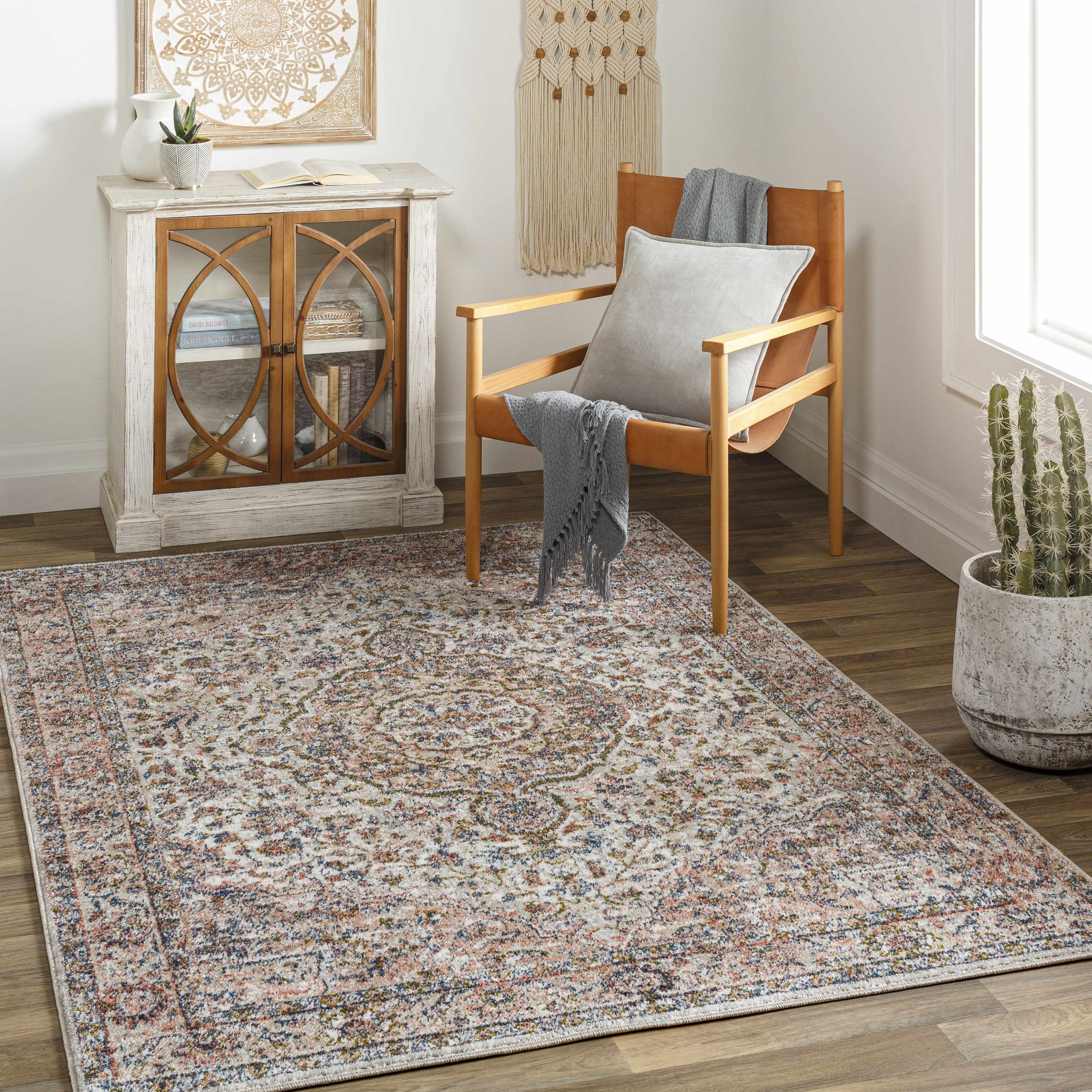 Valleymount 5'3in x 7' Traditional Updated Traditional Farmhouse Area Rug - Hauteloom
