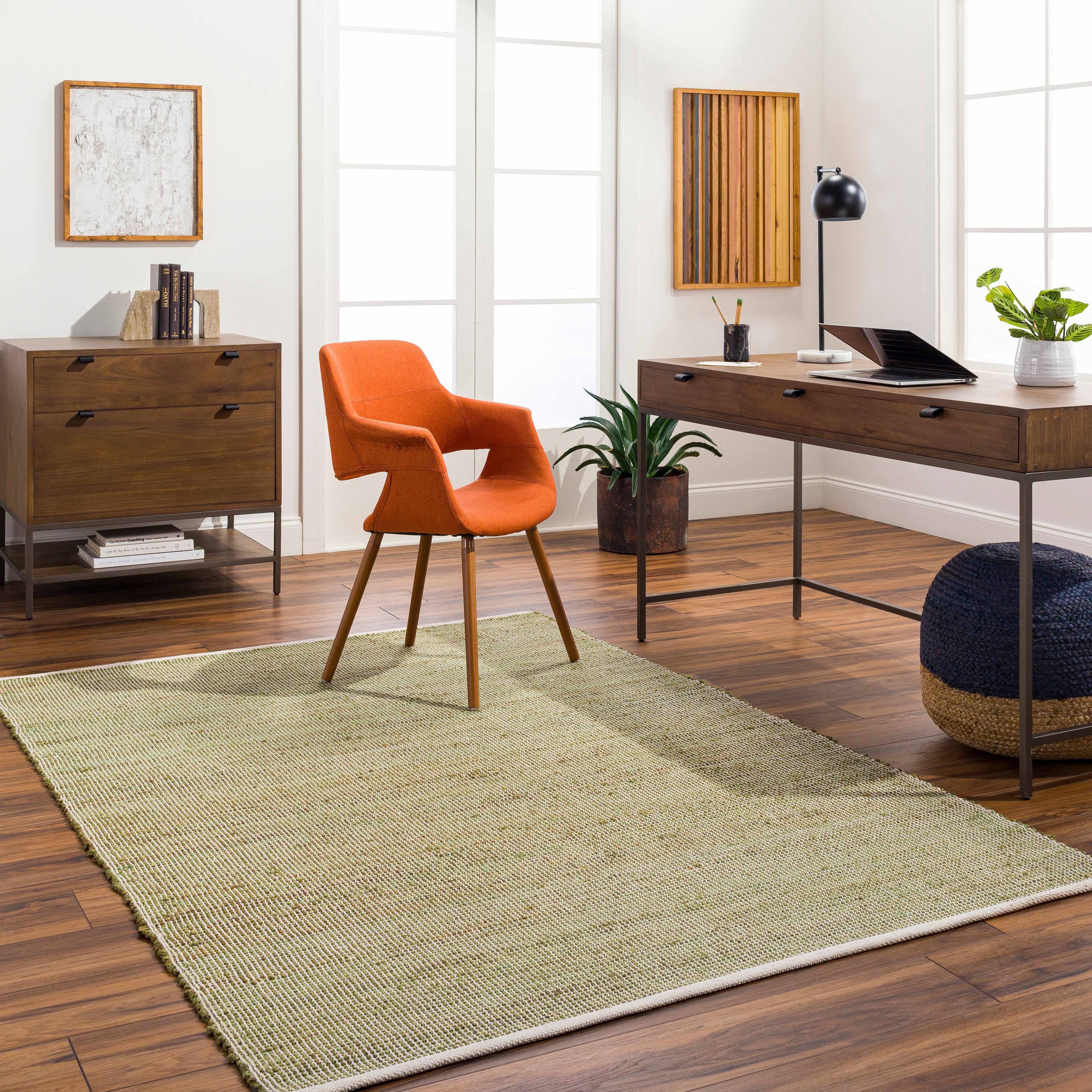 Byrne 8' x 10' Jute Area Rug - Hauteloom