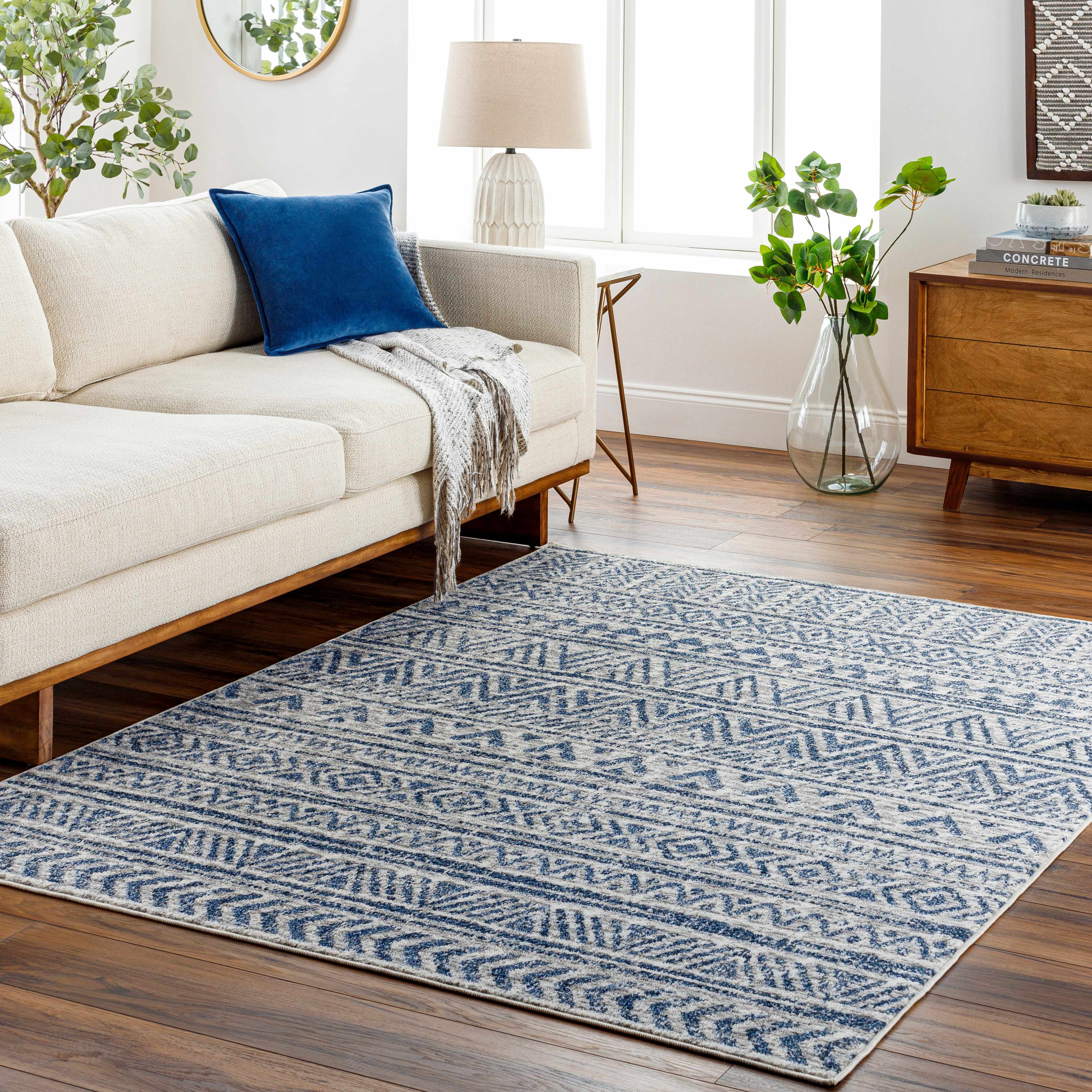 Benny 7'10in x 10' Area Rug - Hauteloom