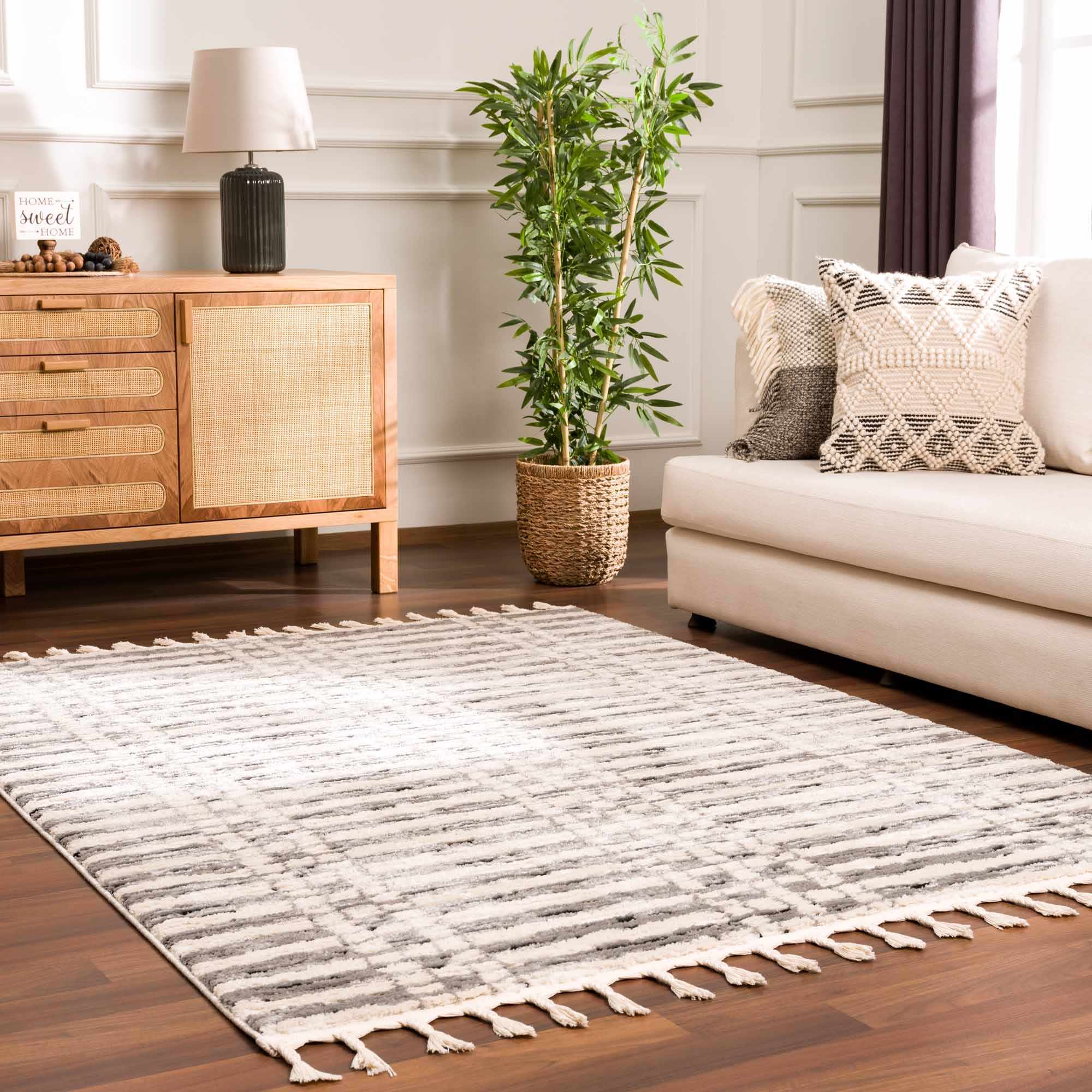 Nava 5'3in x 7' Area Rug - Hauteloom