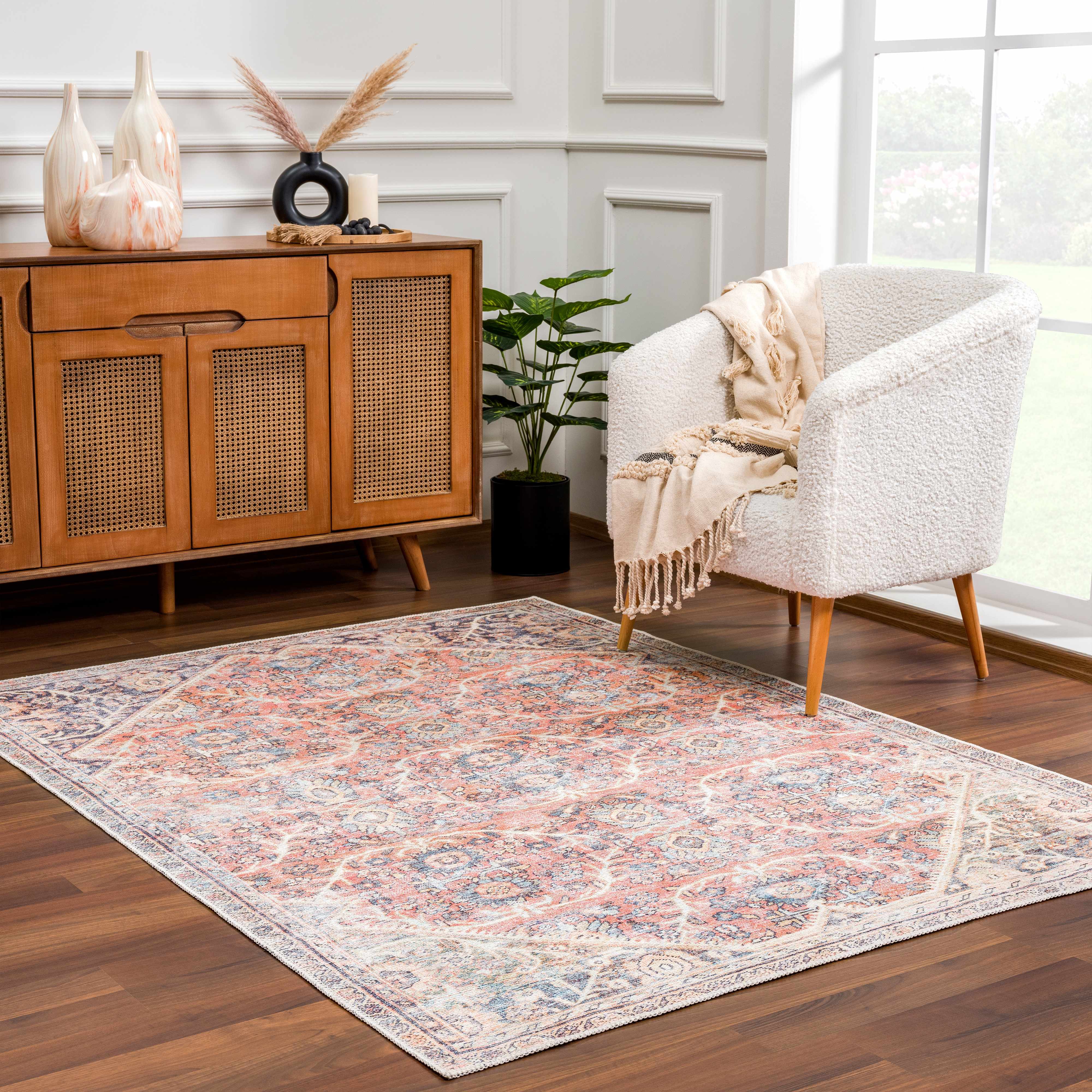 Konstantina 9'2in x 12' Washable Area Rug - Hauteloom