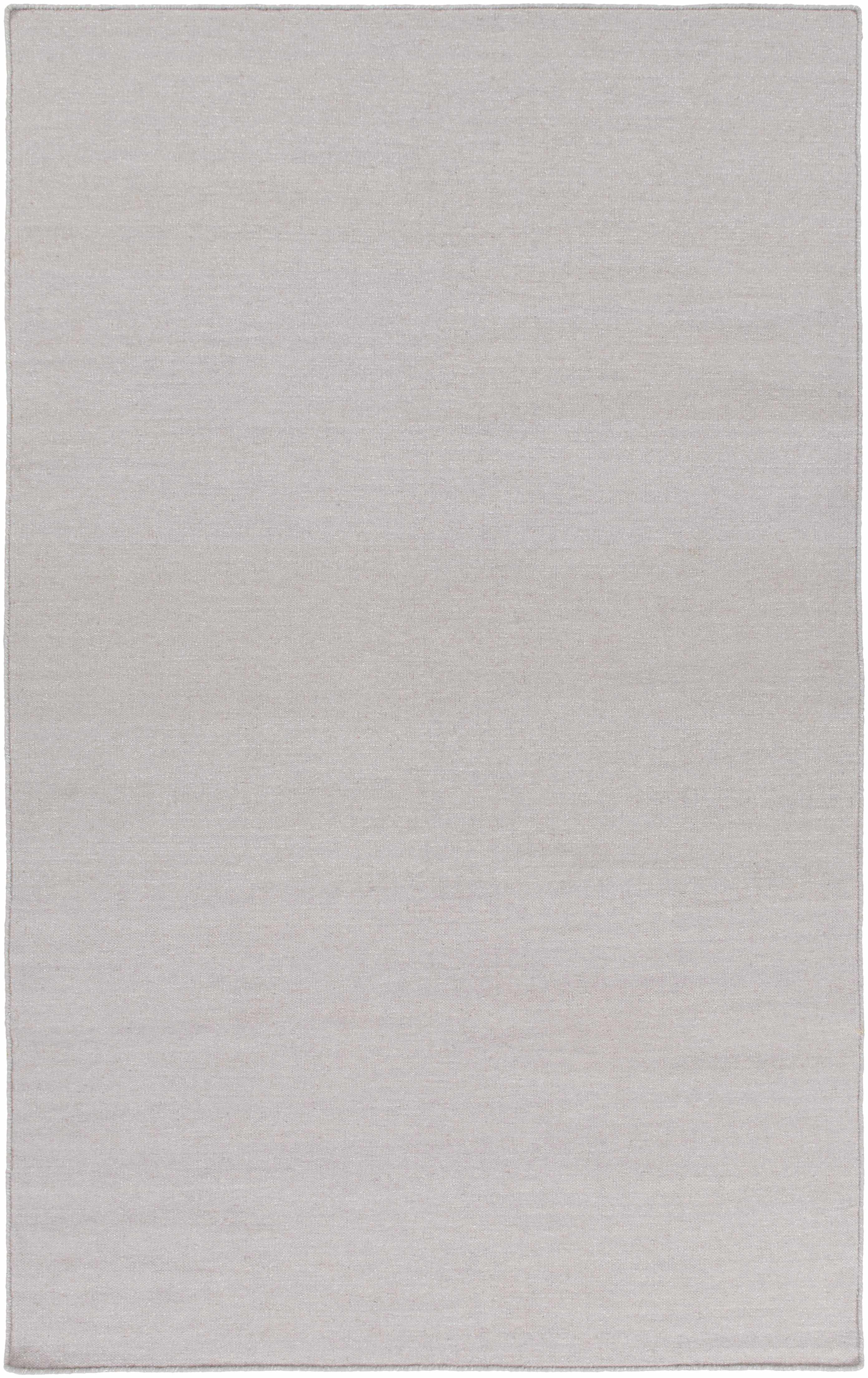 Blossom 2' x 3' Solid & Border Solid Wool Area Rug - Hauteloom