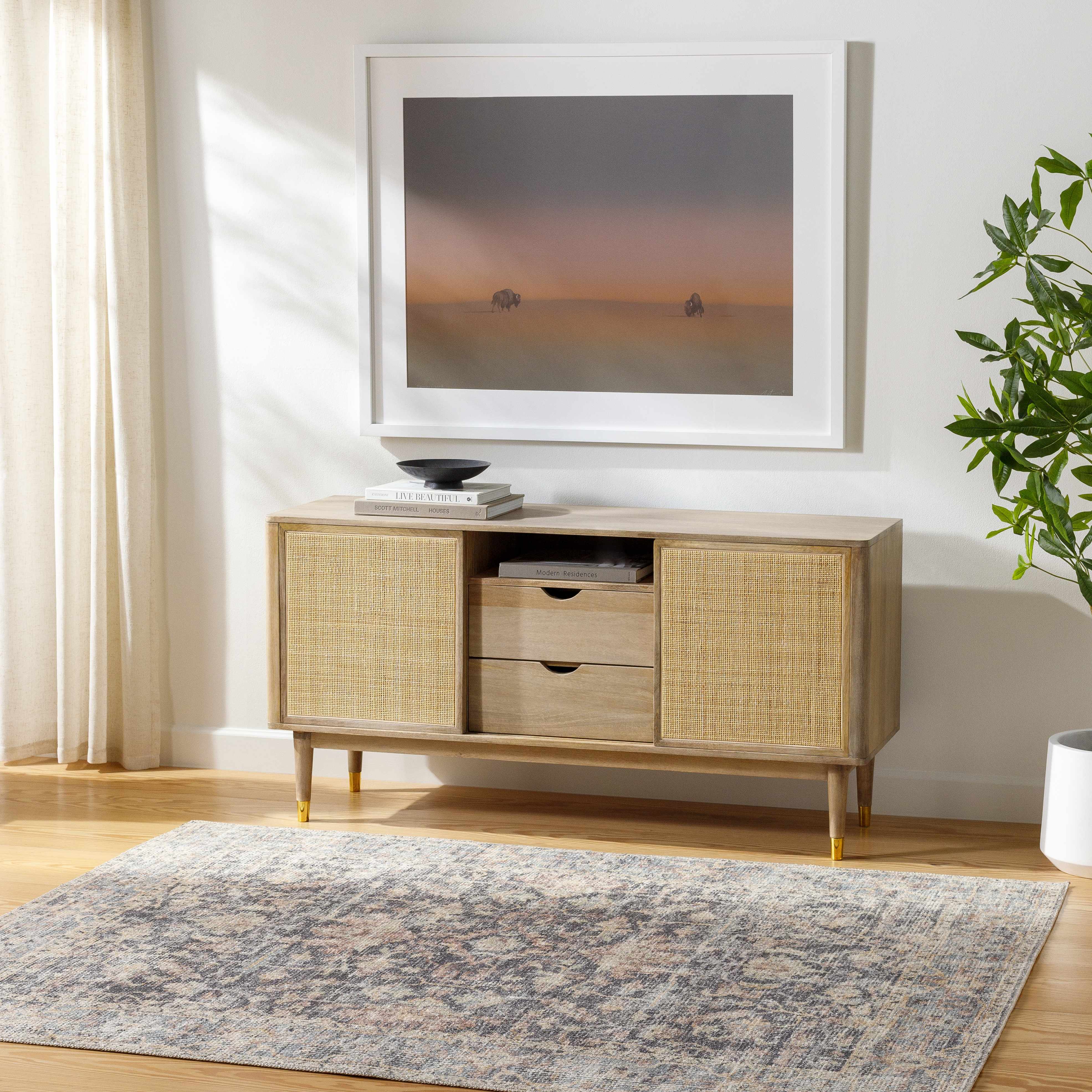 Nyota 7'10in x 10' Area Rug - Hauteloom