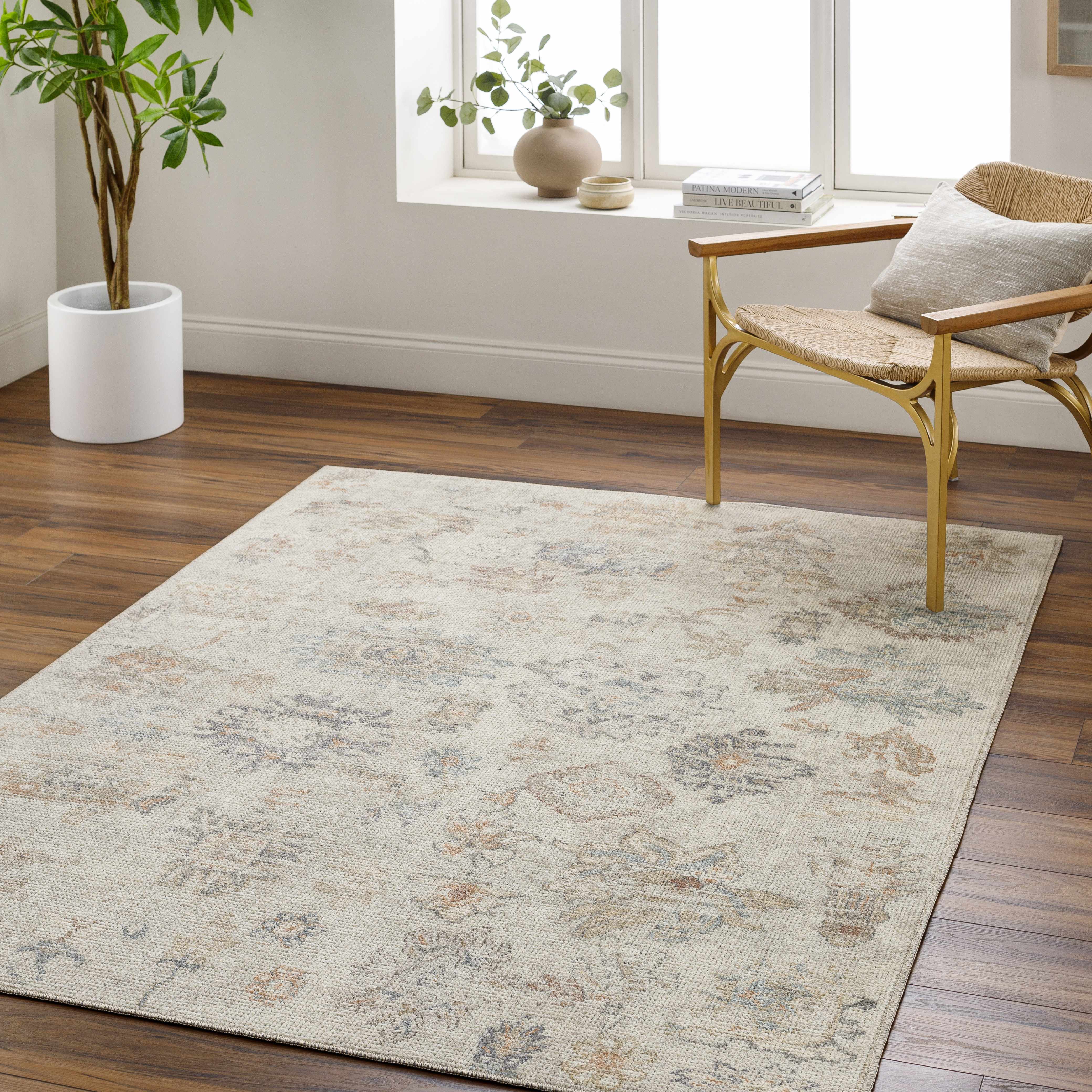 Melor 6'7in x 9' Area Rug - Hauteloom