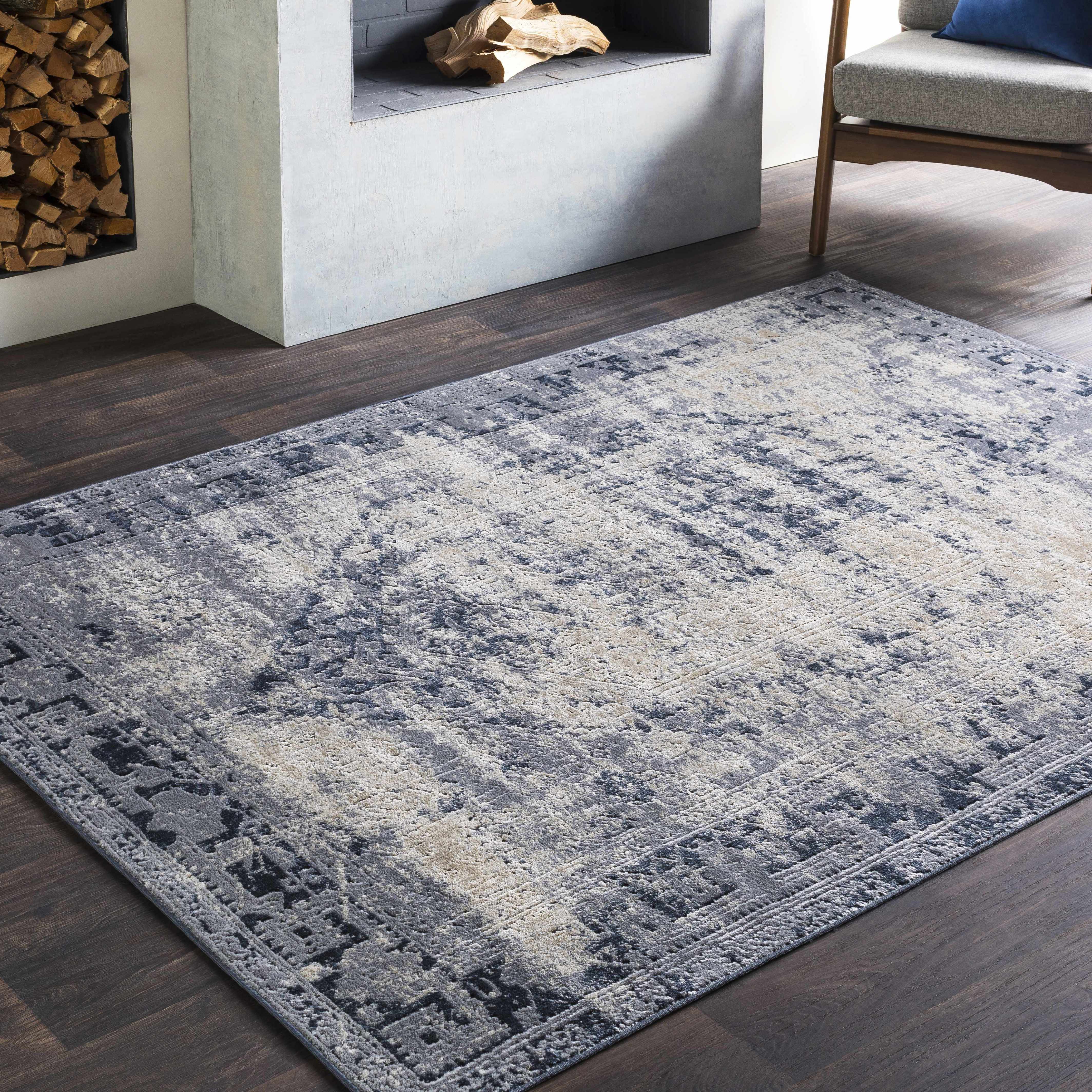 Cattaraugus 5'3in x 7'3in Updated Traditional Area Rug - Hauteloom