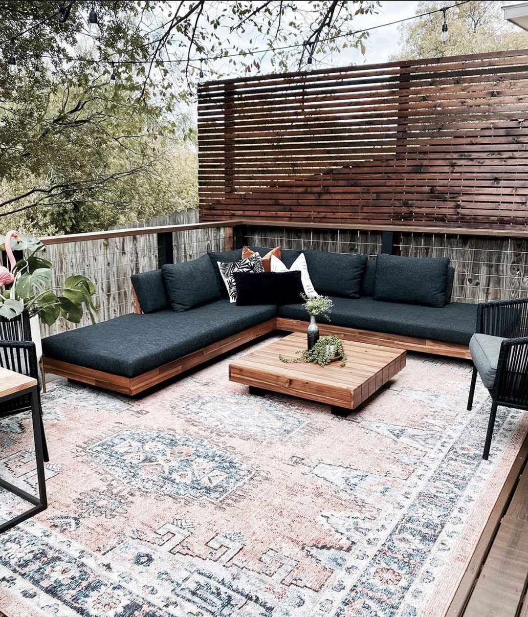 Fullarton 6'7in x 9' Outdoor Area Rug - Hauteloom