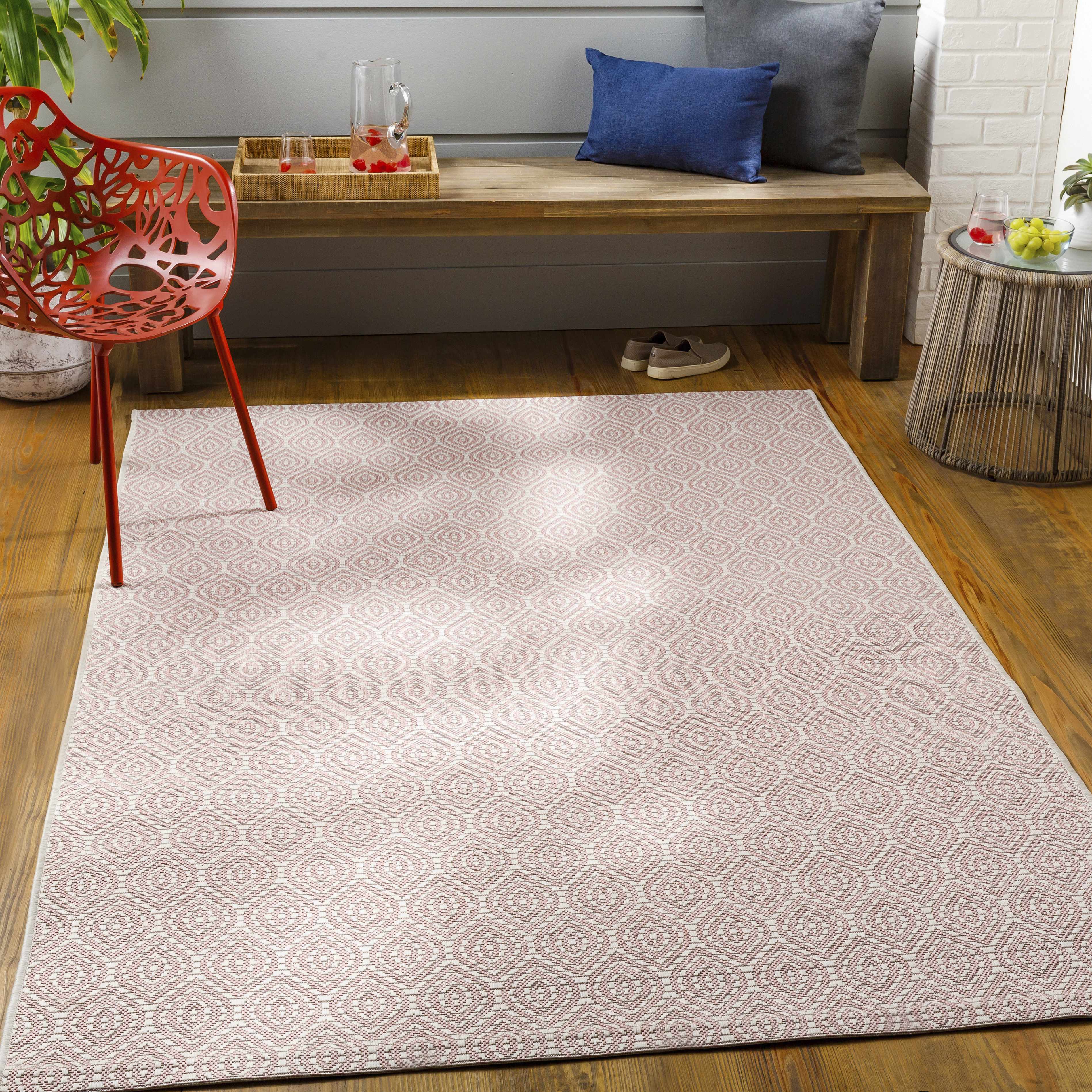 Bement 2' x 2'11in Outdoor Area Rug - Hauteloom