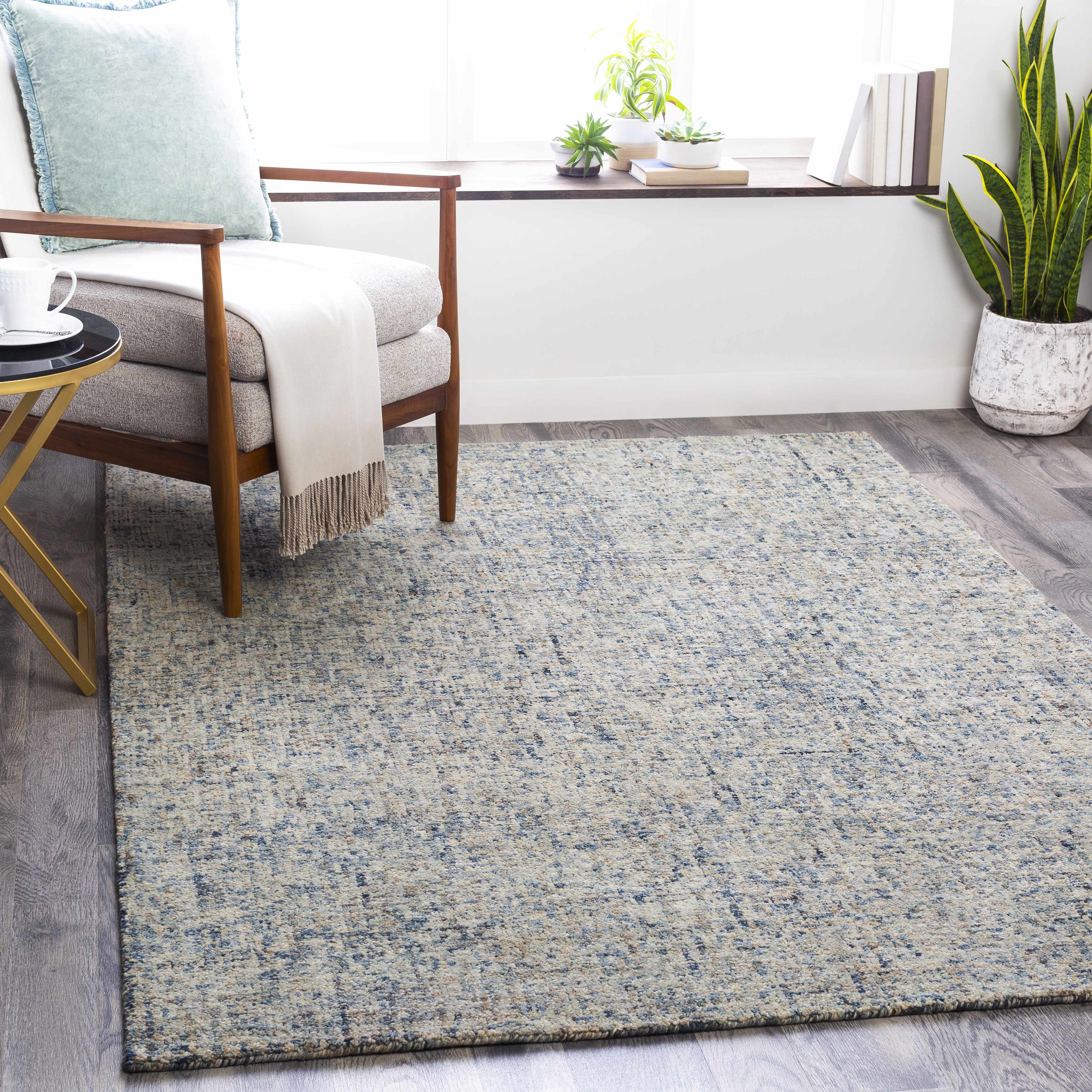 Vanceboro 8' x 10' Modern Wool Area Rug - Hauteloom