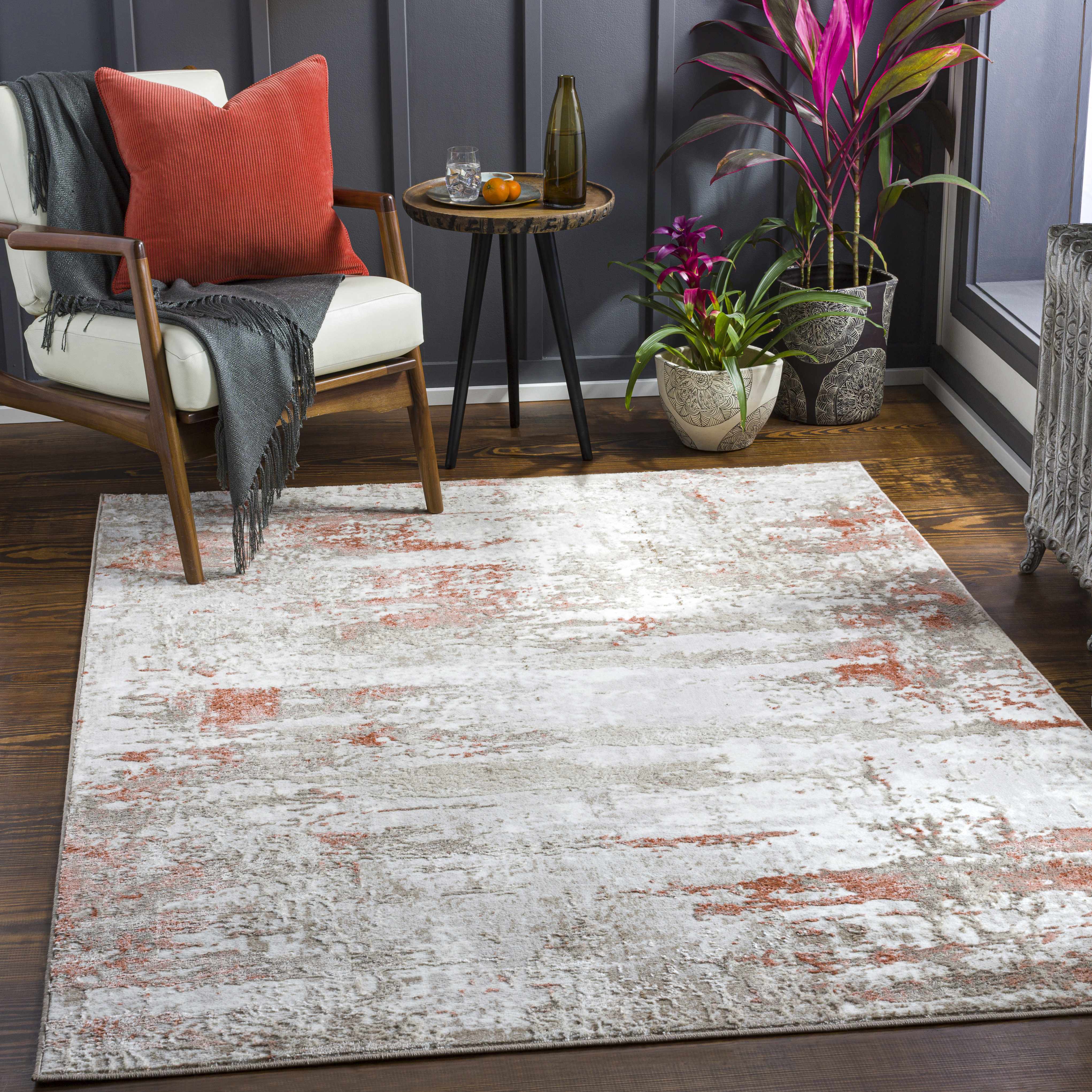 Musabeyli 7'10in x 10' Modern Contemporary Bohemian Abstract Area Rug - Hauteloom