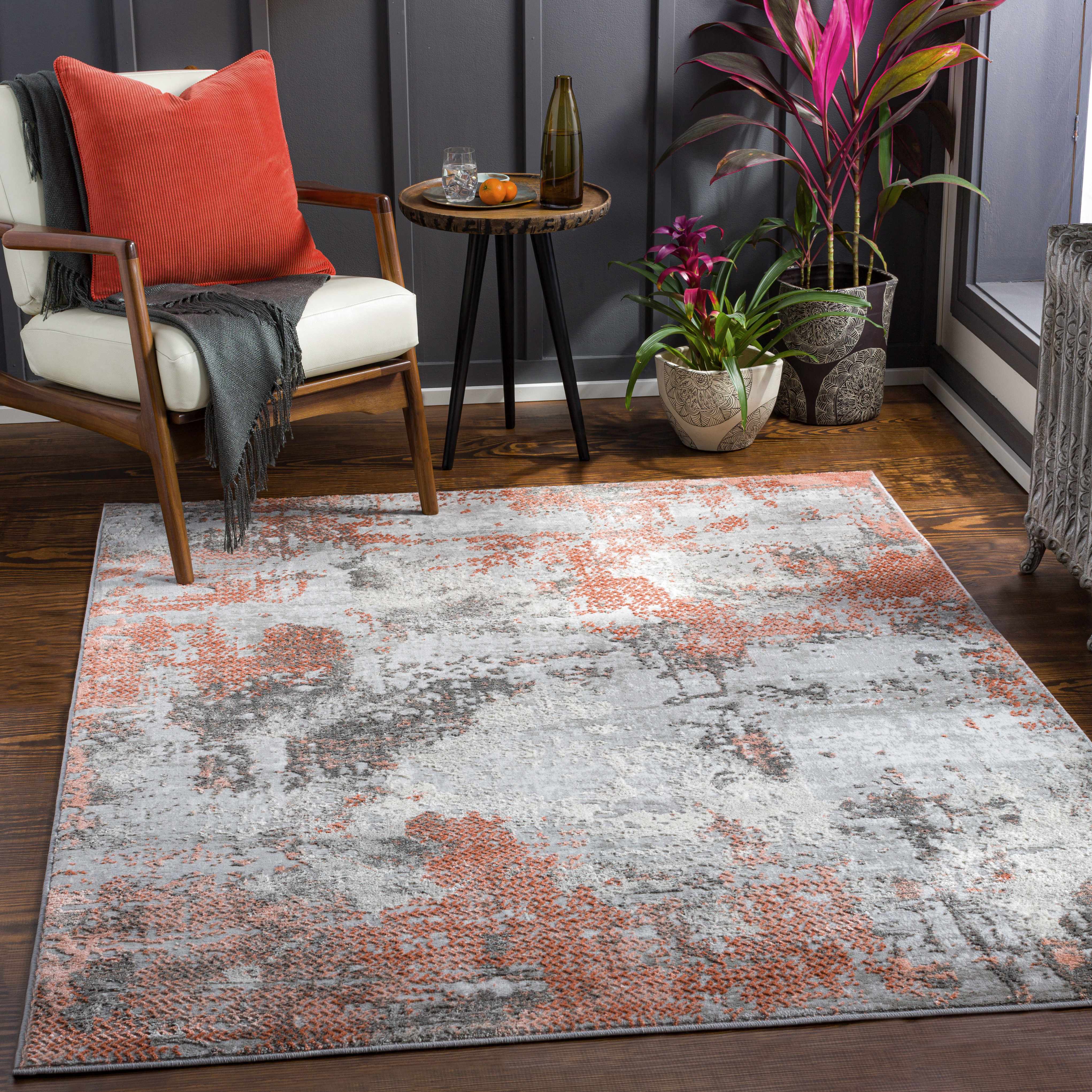Wabana 8'10in x 12' Modern Contemporary Bohemian Abstract Area Rug - Hauteloom