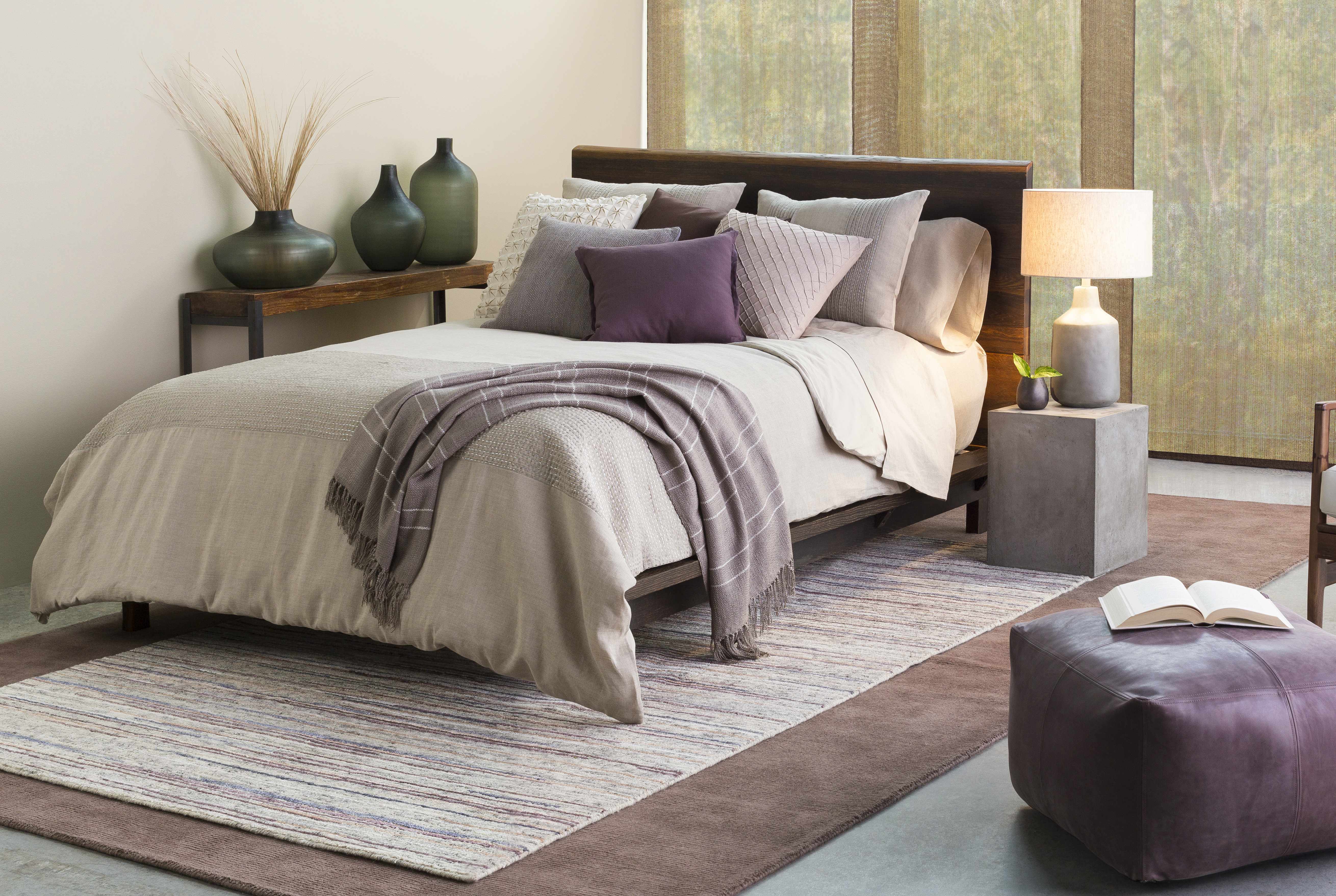 Premium 6' x 9' Modern Wool Area Rug - Hauteloom