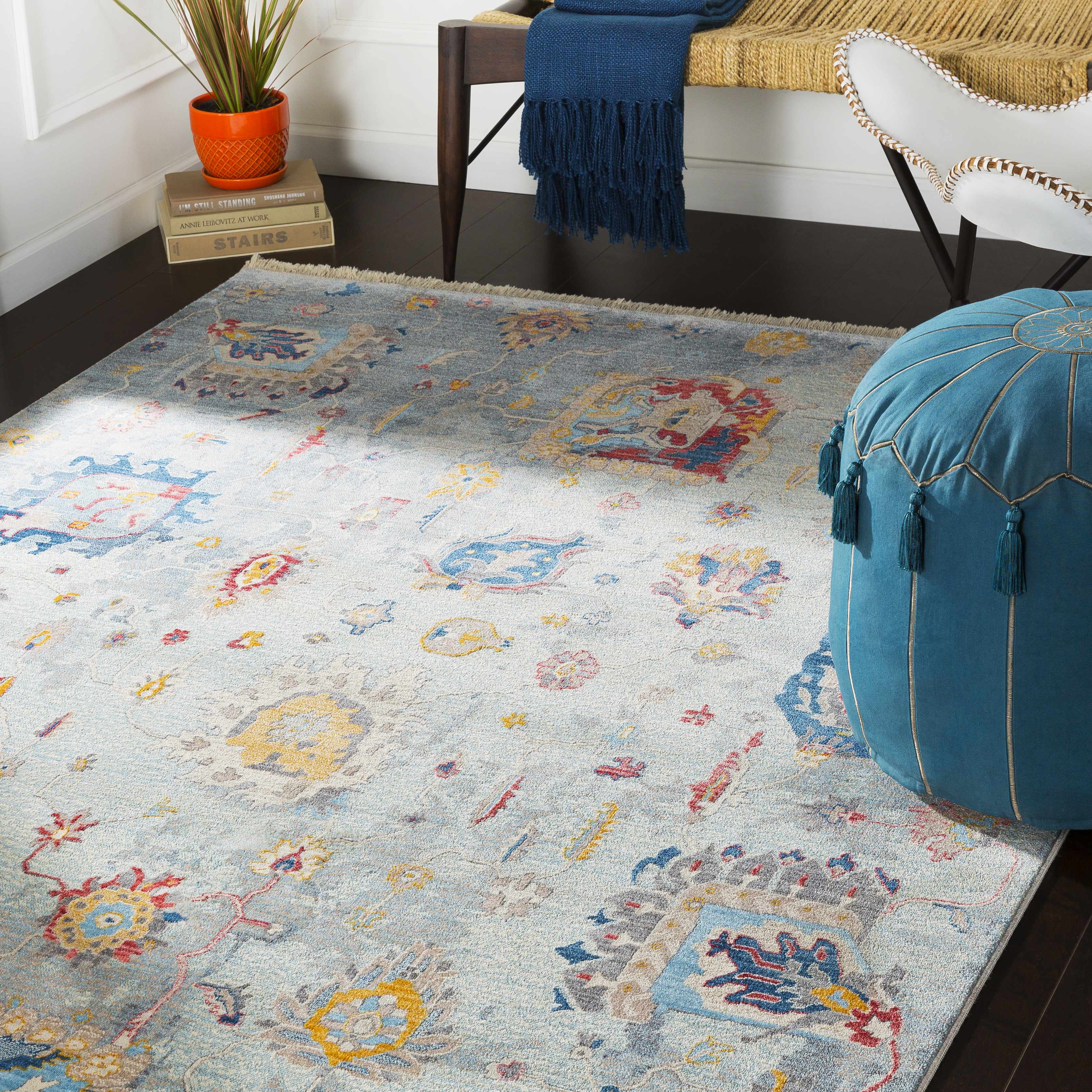 Kernersville 5' x 7'9in Updated Traditional Area Rug - Hauteloom