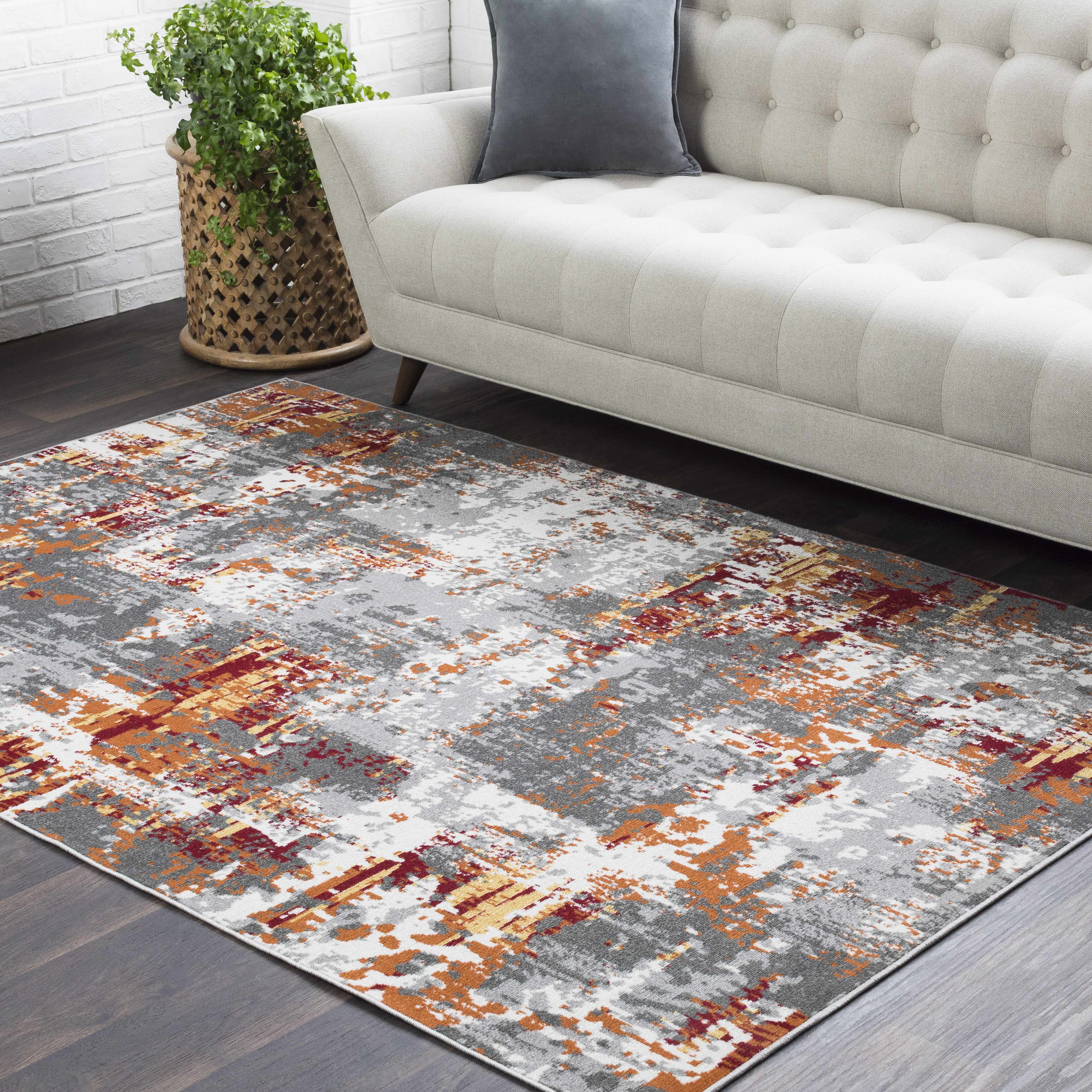 Salina 7'10in x 10'2in Modern Area Rug - Hauteloom