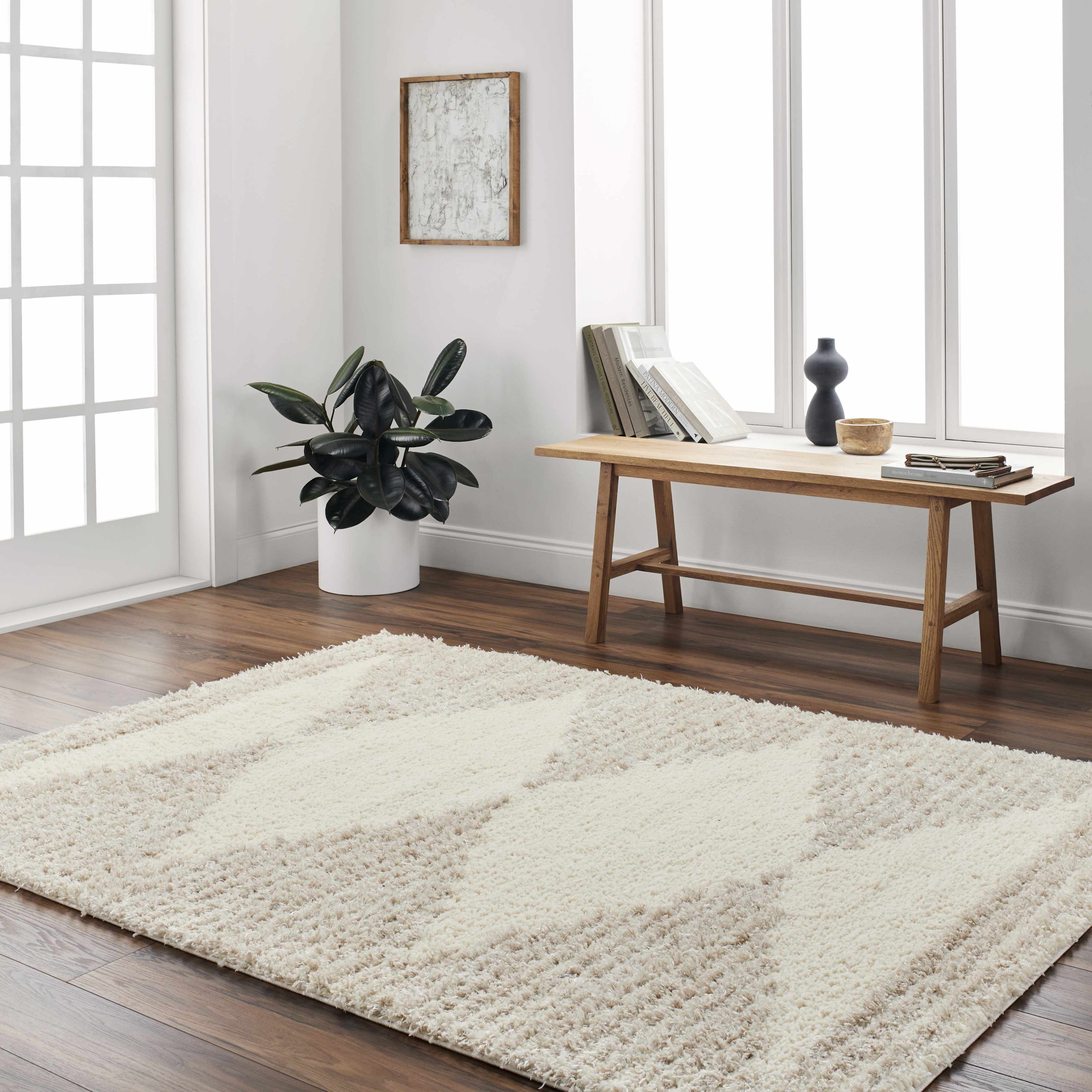 Bayan 6'6in x 9'2in Area Rug - Hauteloom