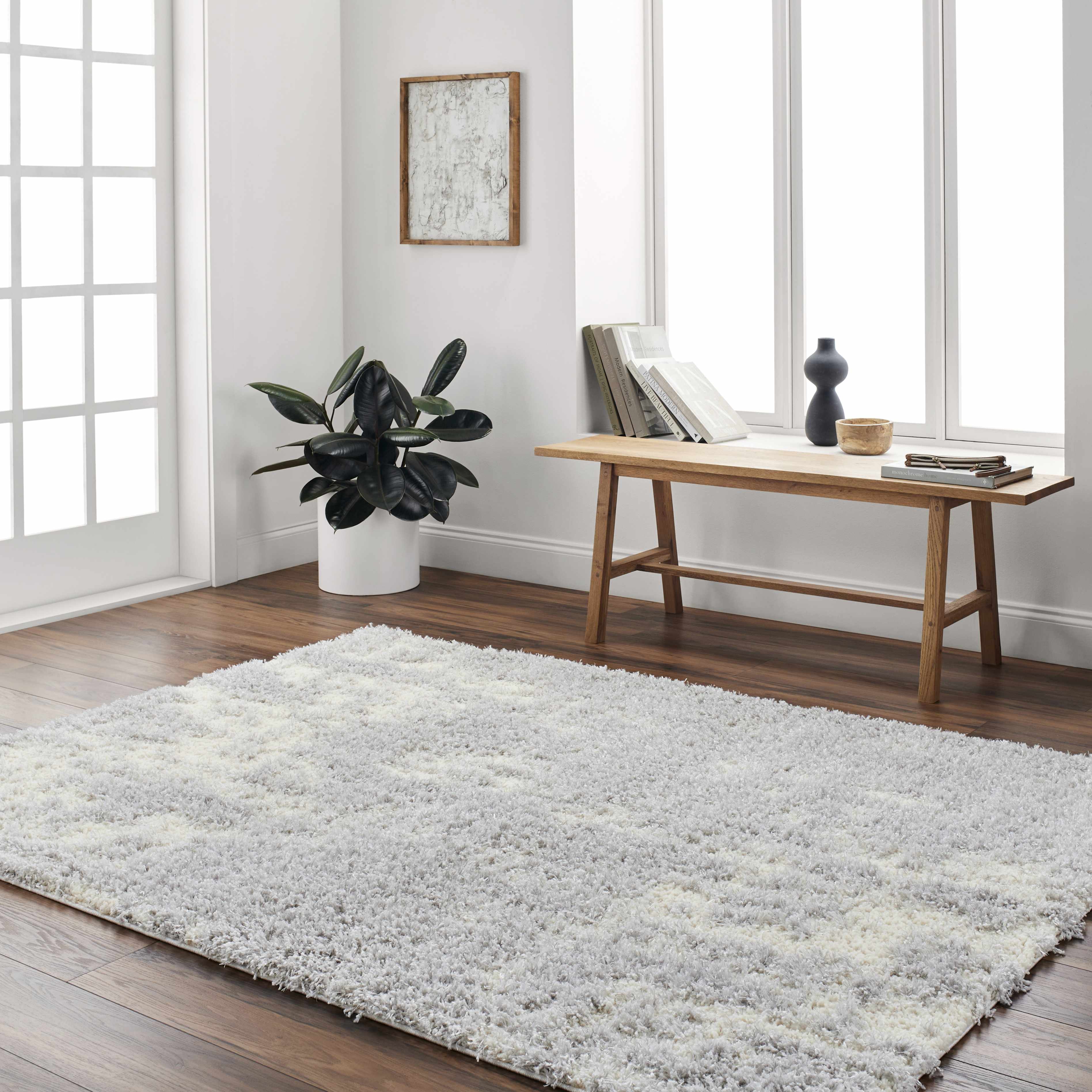 Edzia 6'6in x 9'2in Area Rug - Hauteloom