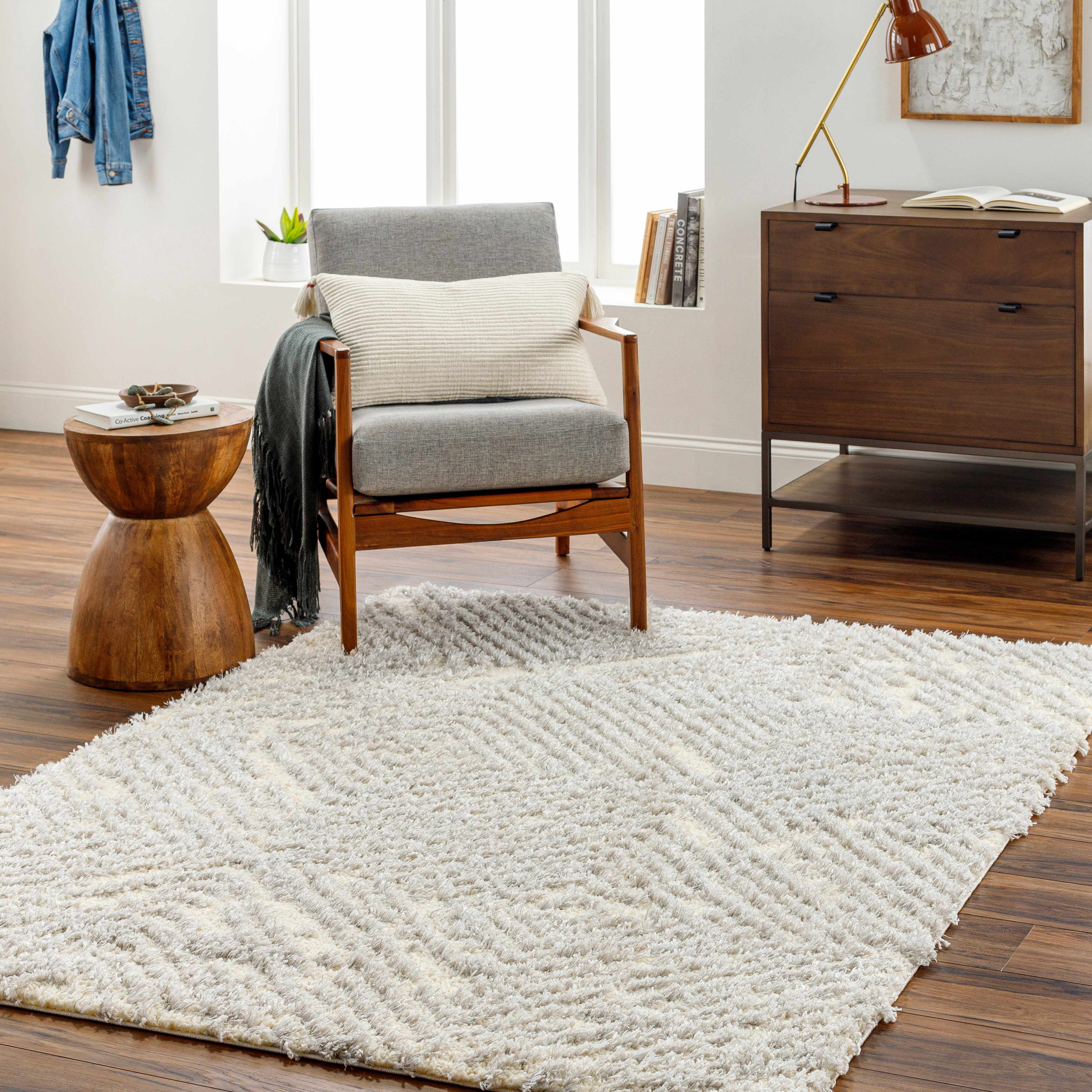 Isano 5'3in x 7' Area Rug - Hauteloom