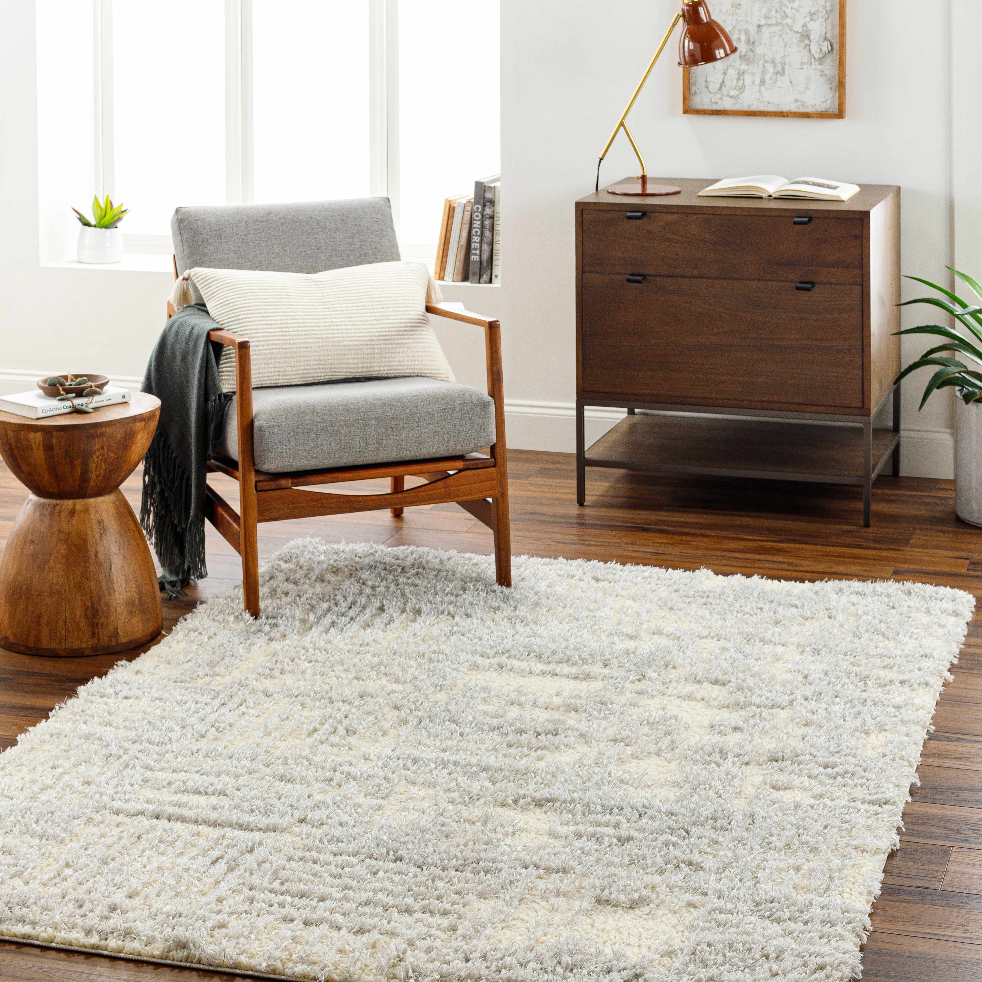 Iduia 6'6in x 9'2in Area Rug - Hauteloom