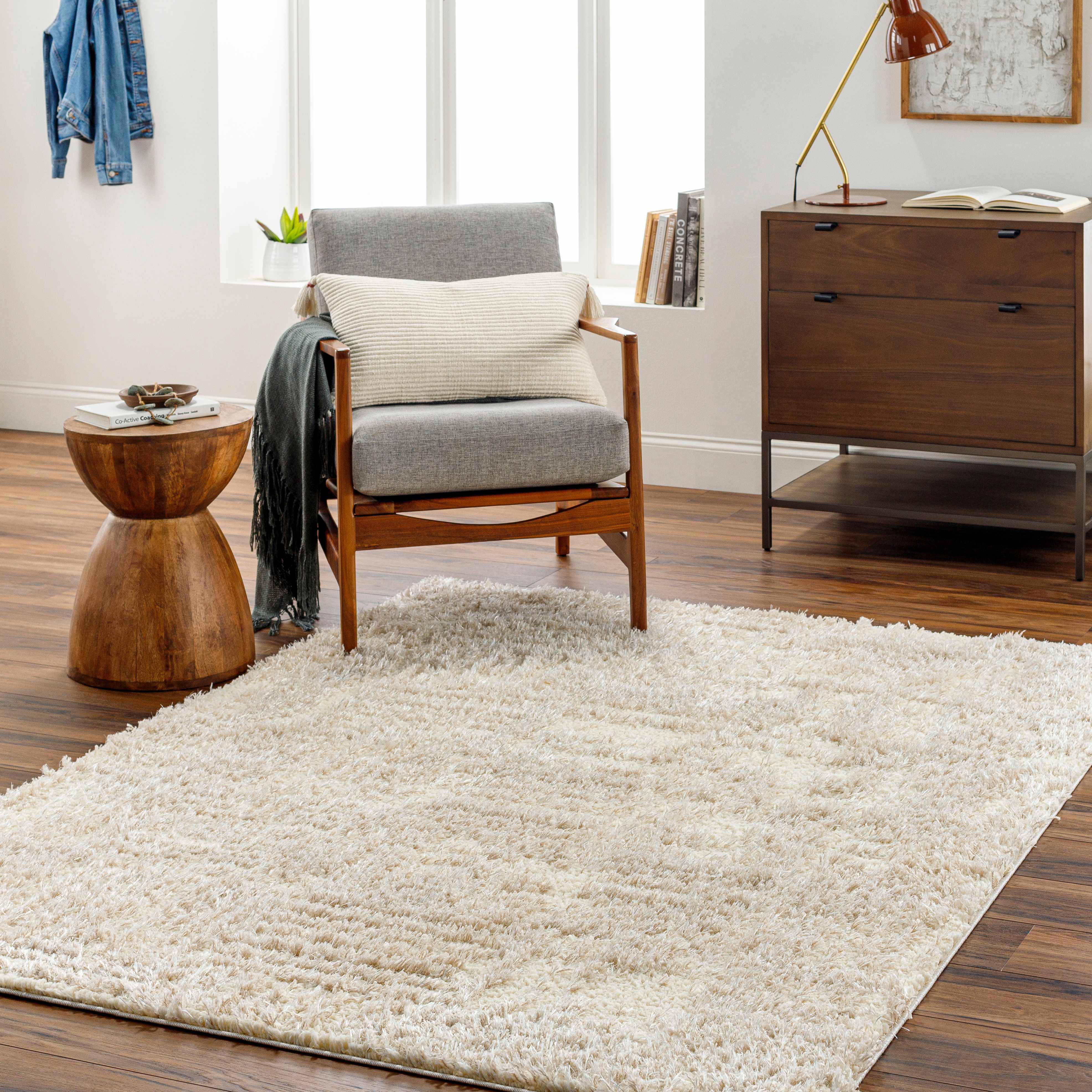 Iduia 6'6in x 9'2in Area Rug - Hauteloom