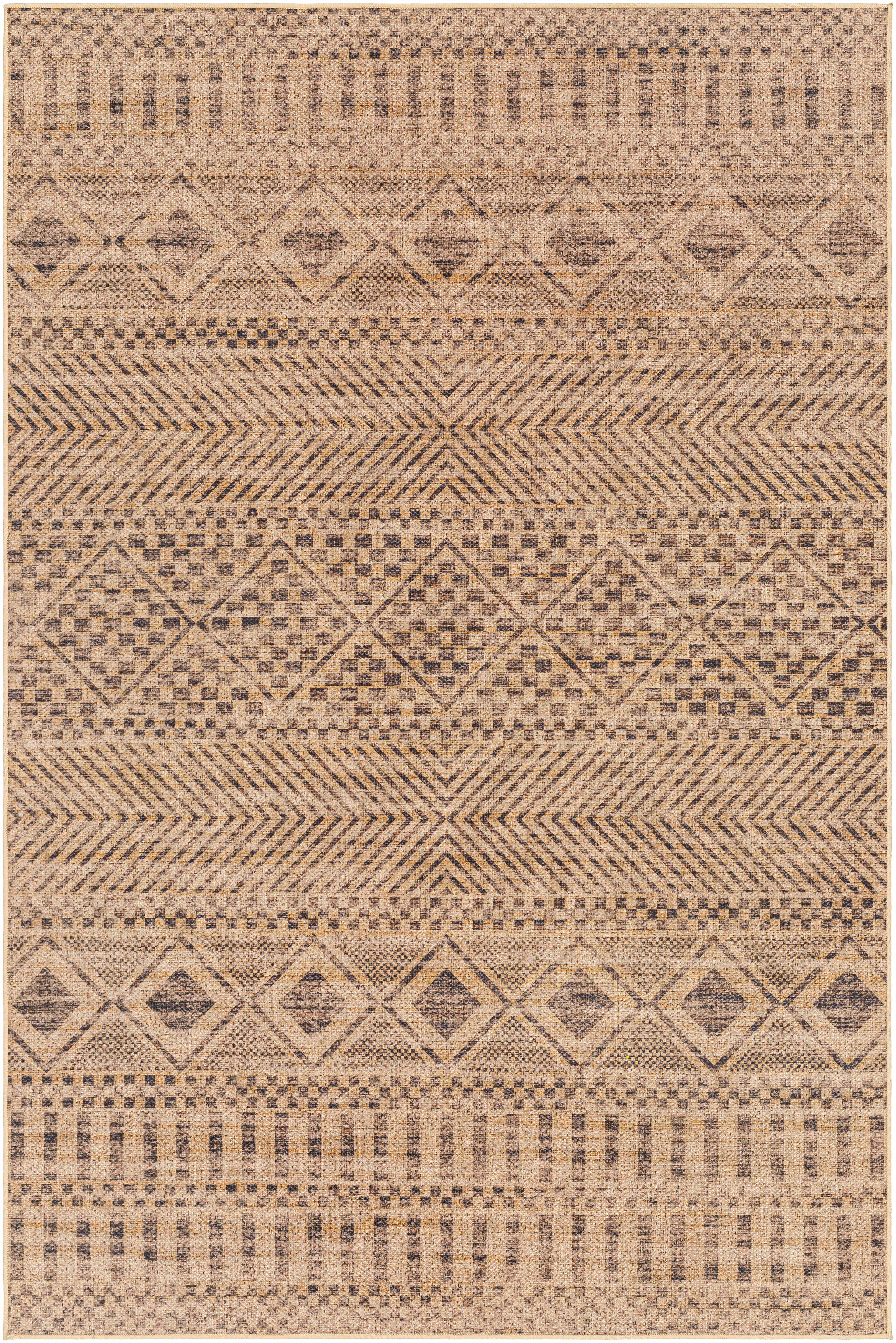 Ammar 6' x 9' Washable Area Rug - Hauteloom