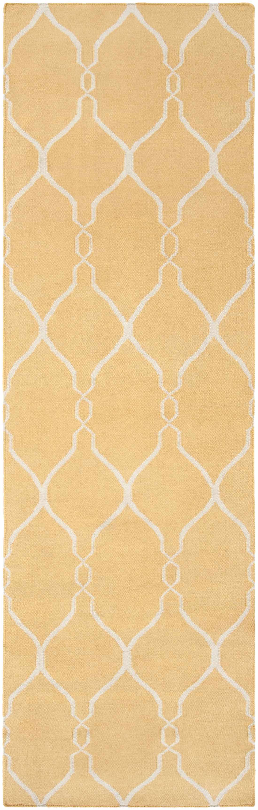 Bonsall 2'6in x 8' Transitional Flat Weave Moroccan Wool Runner - Hauteloom