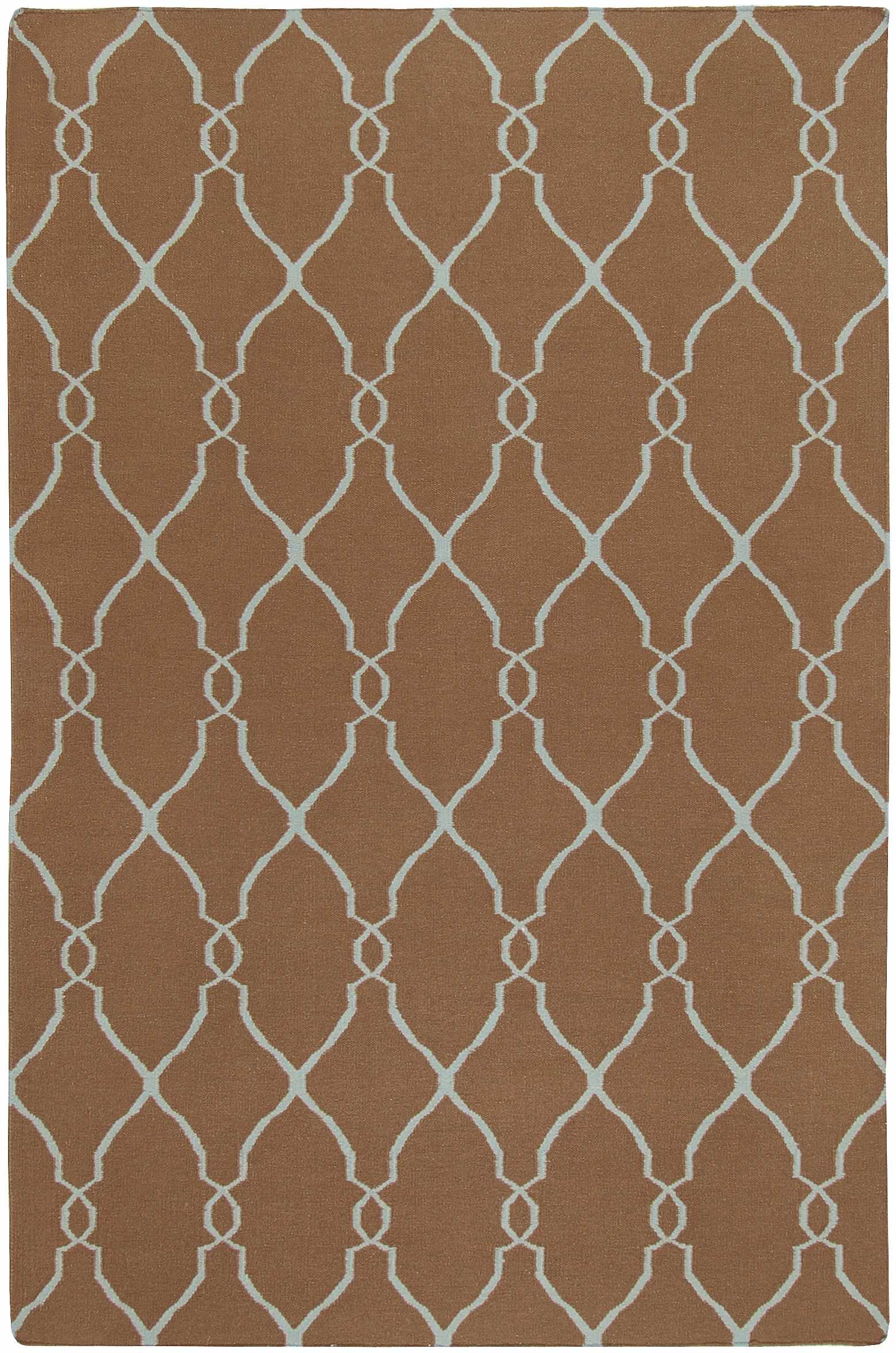 Frost 5' x 8' Transitional Flat Weave Moroccan Wool Area Rug - Hauteloom