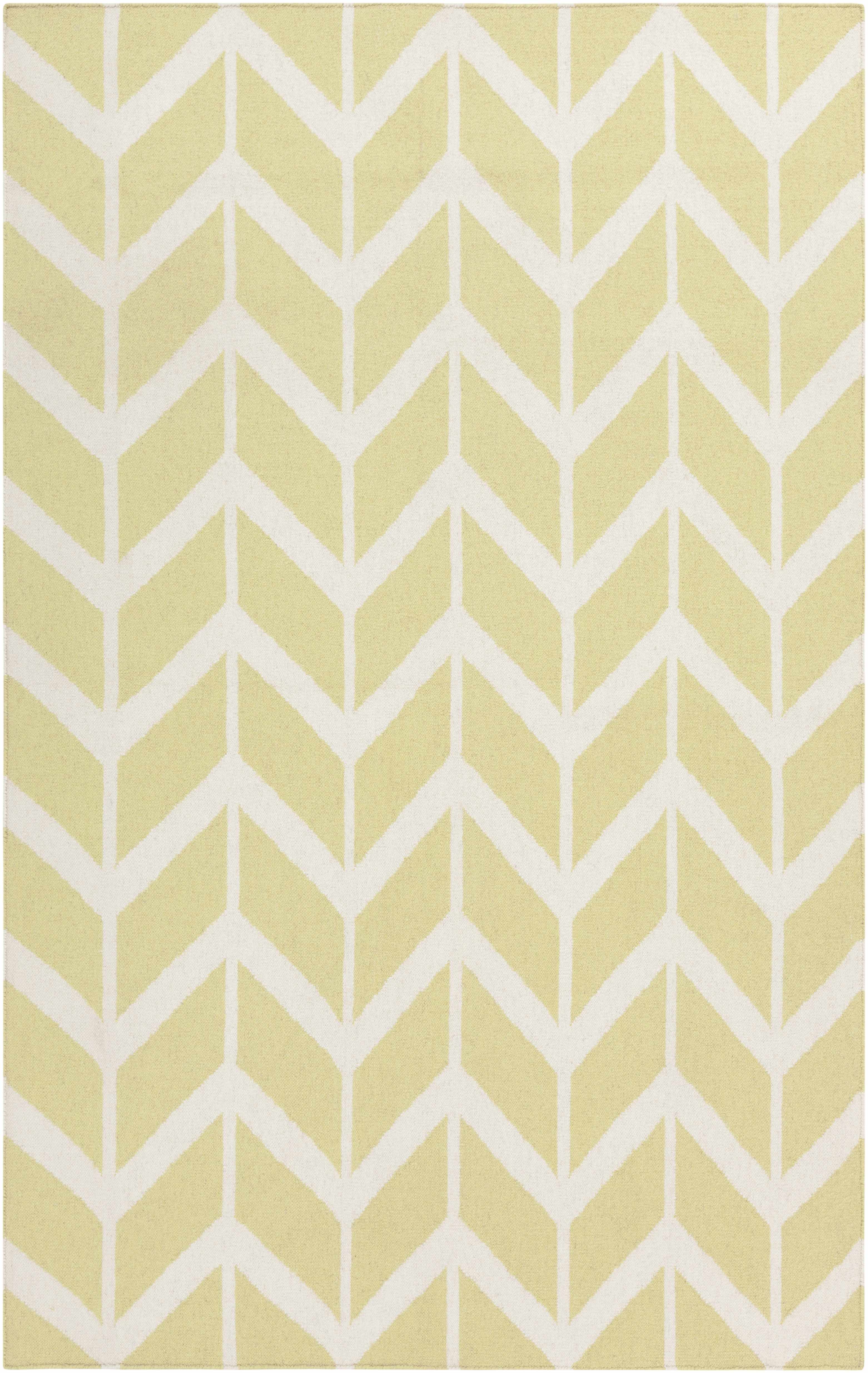 Haskins 2' x 3' Transitional Modern Moroccan Flat Weave Wool Area Rug - Hauteloom