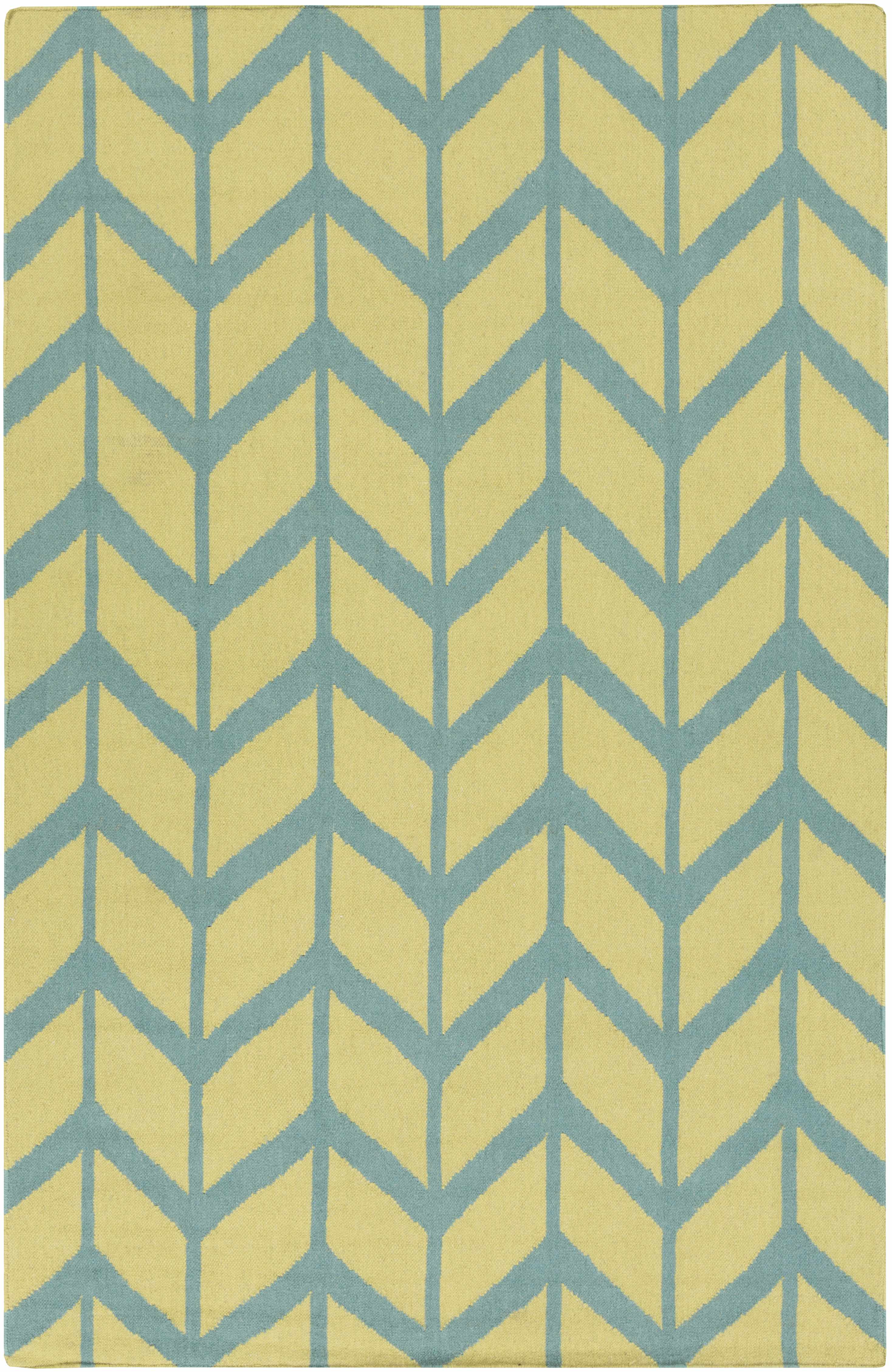 Readington 2' x 3' Transitional Flat Weave Moroccan Trellis Wool Area Rug - Hauteloom