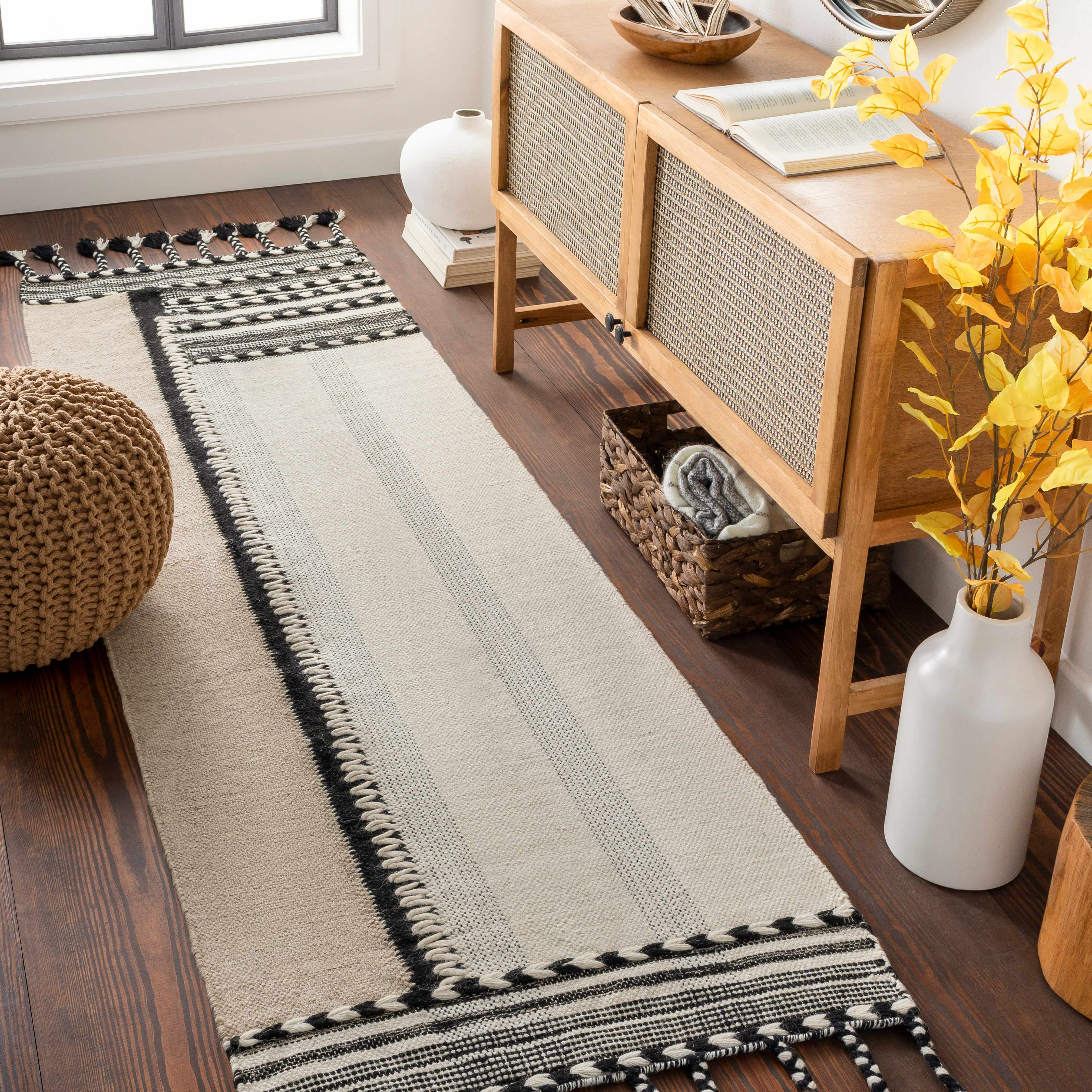 Cabagan 8' x 10' Moroccan Farmhouse Wool Area Rug - Hauteloom