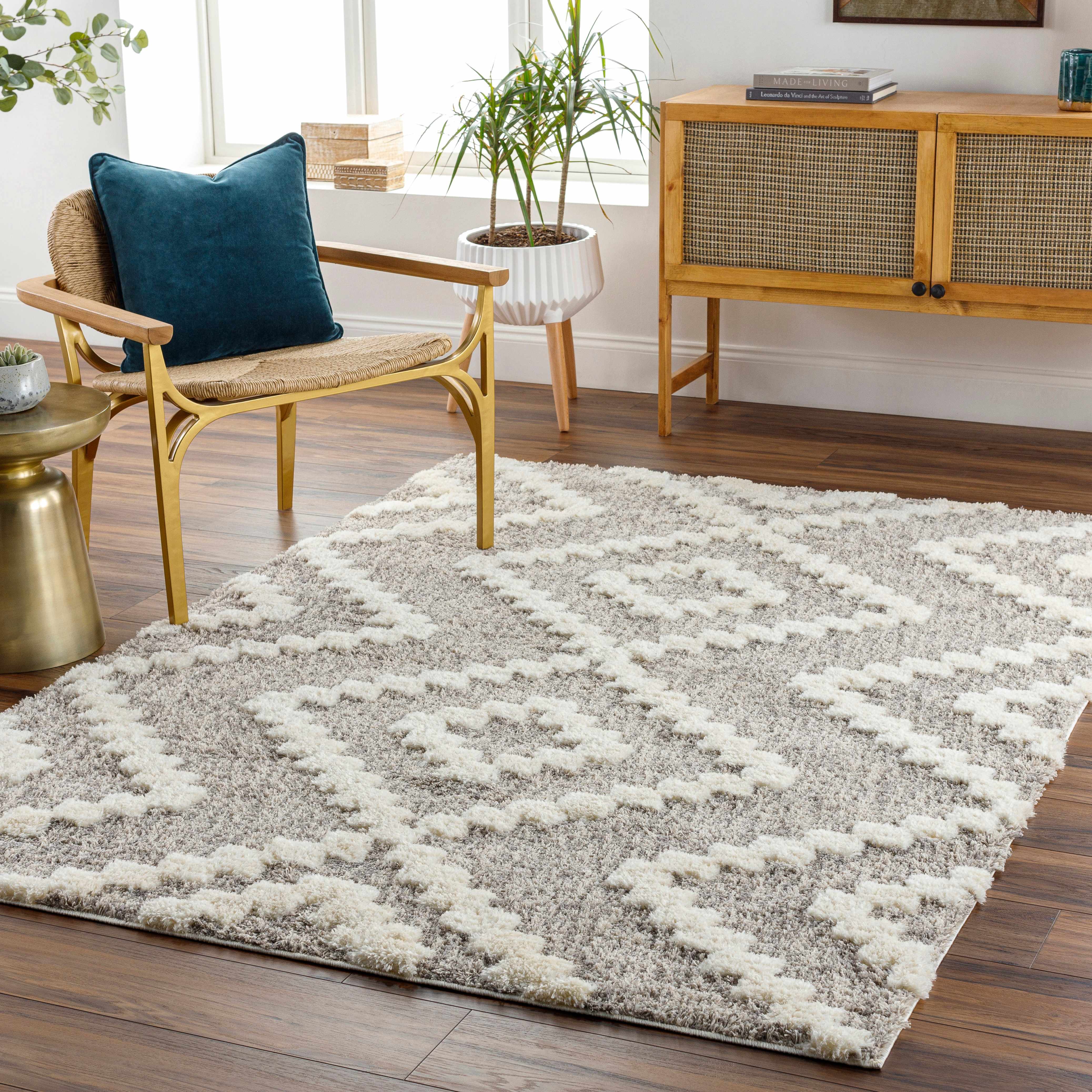 Rian 7'10in x 10' Area Rug - Hauteloom