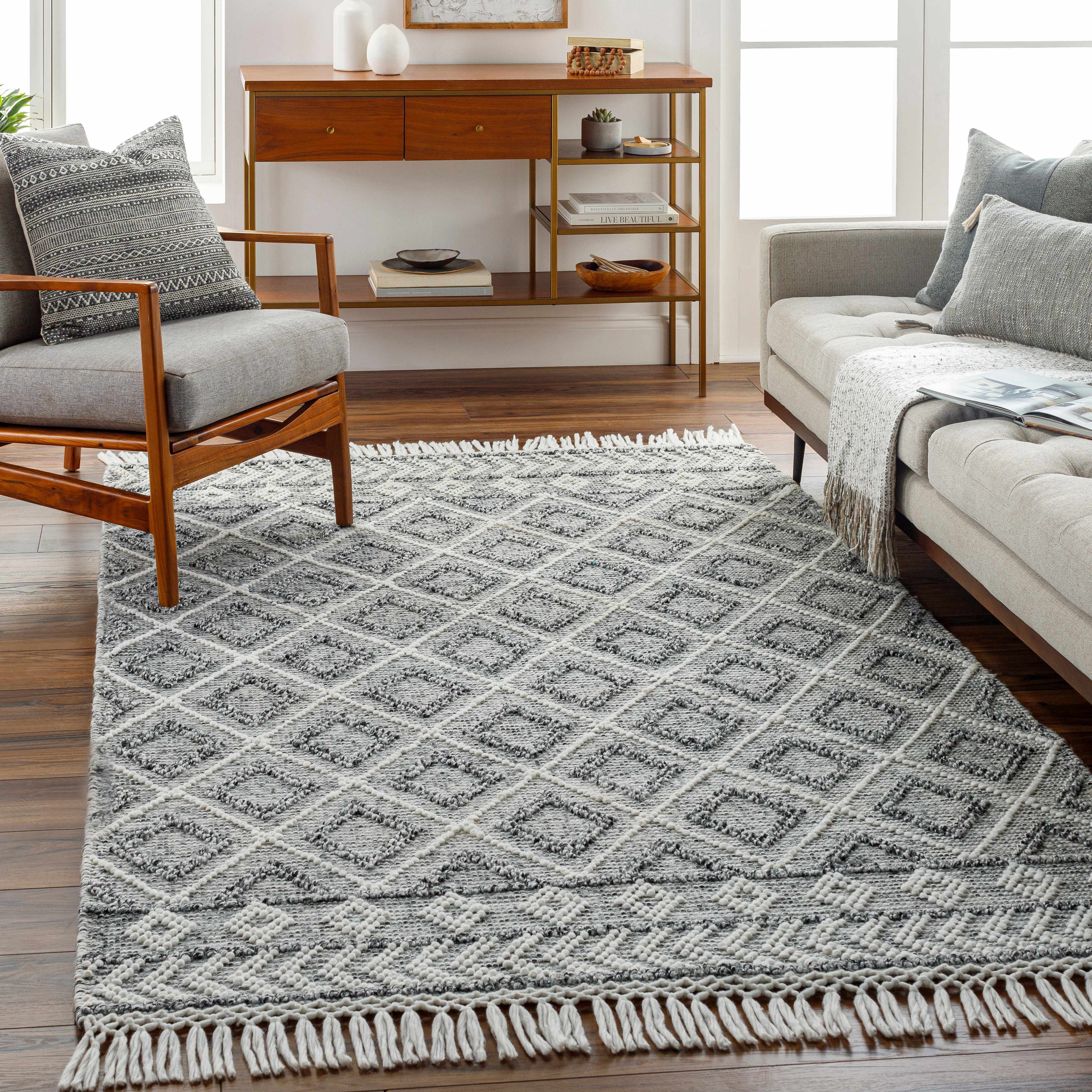 Sook 6' x 9' Area Rug - Hauteloom