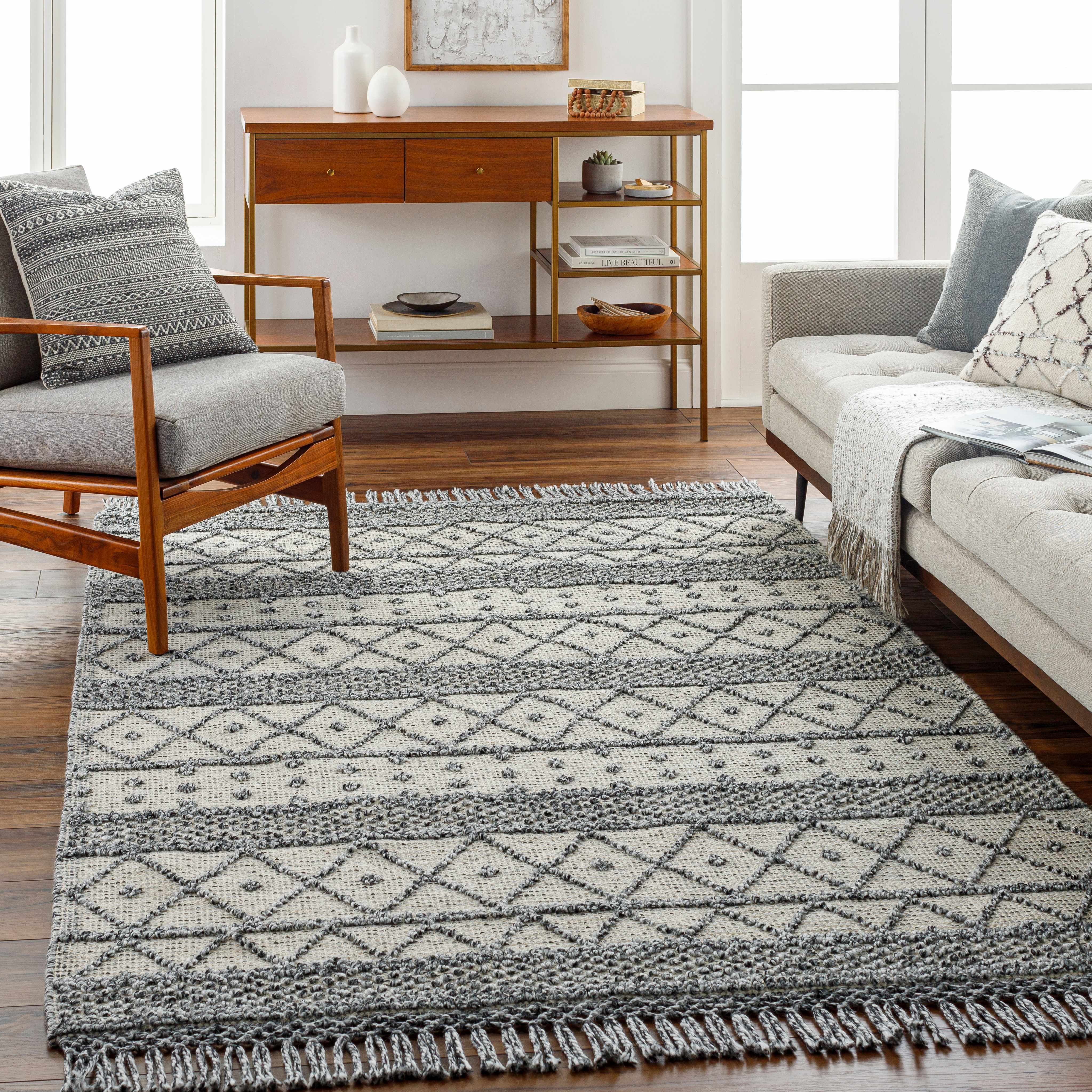 Yuko 6' x 9' Area Rug - Hauteloom