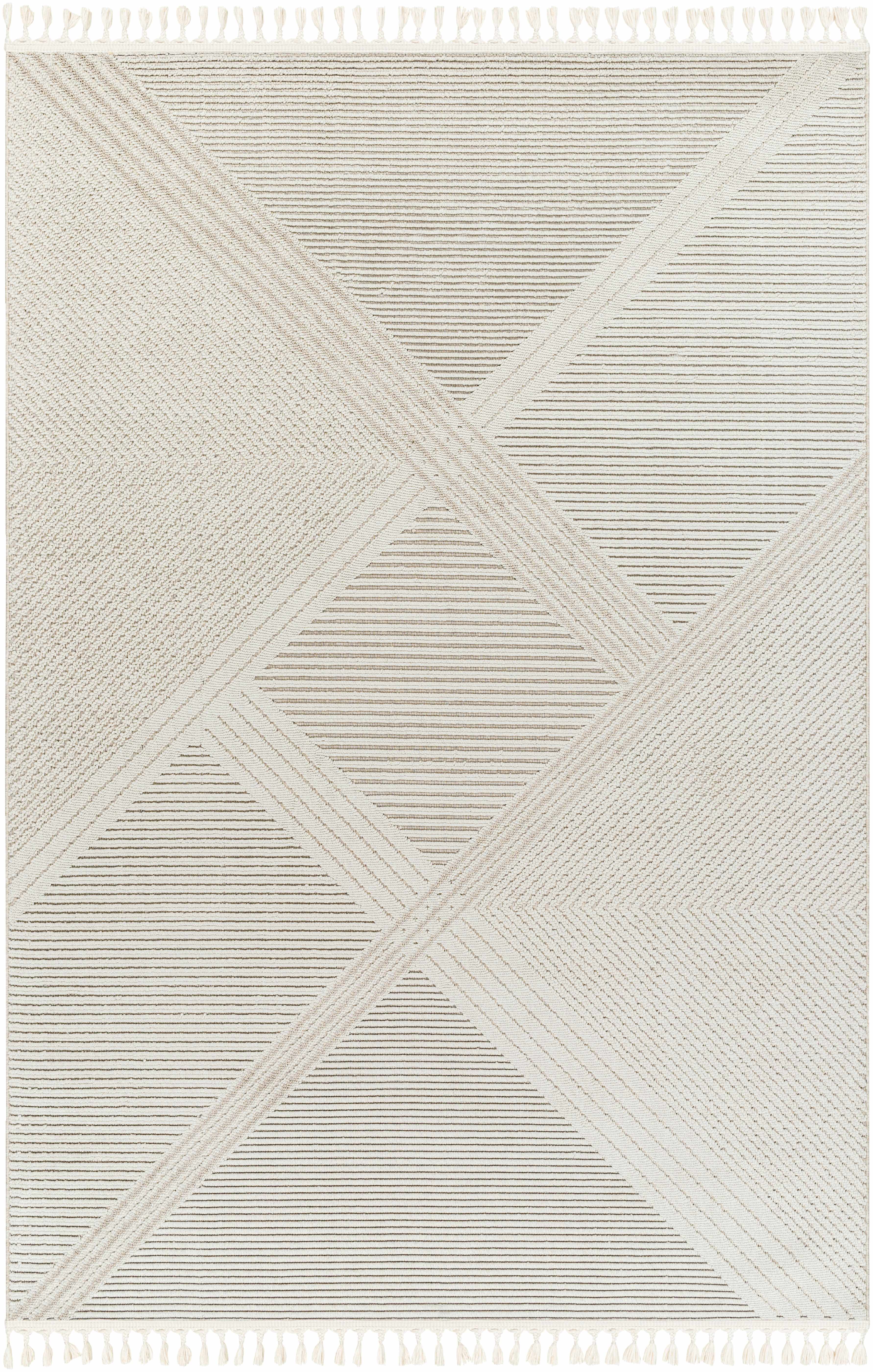 Daray 6'7in x 9' Area Rug - Hauteloom