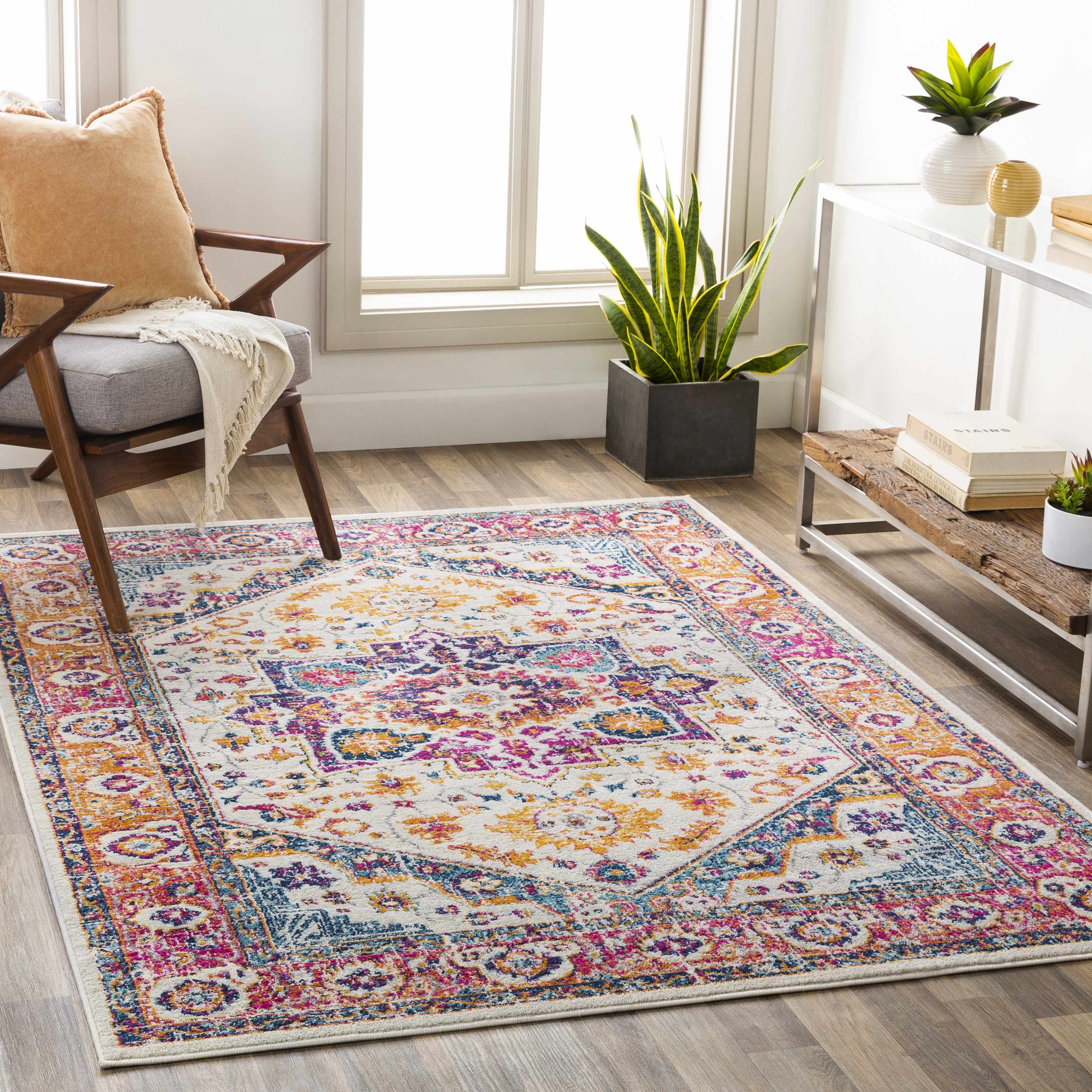 Kotlik 6'7in x 9' Traditional Area Rug - Hauteloom